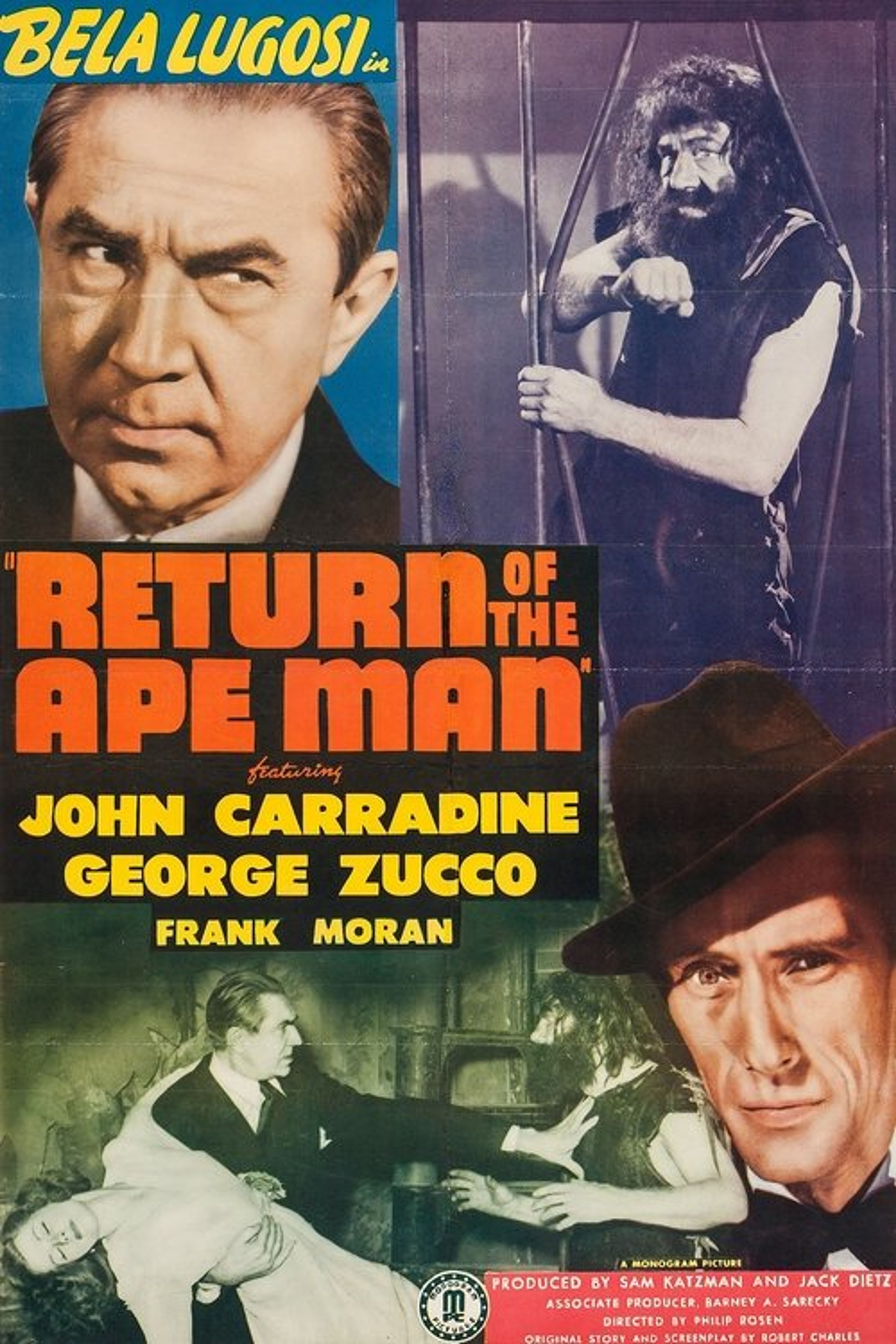 Poster image of Return of the Ape Man