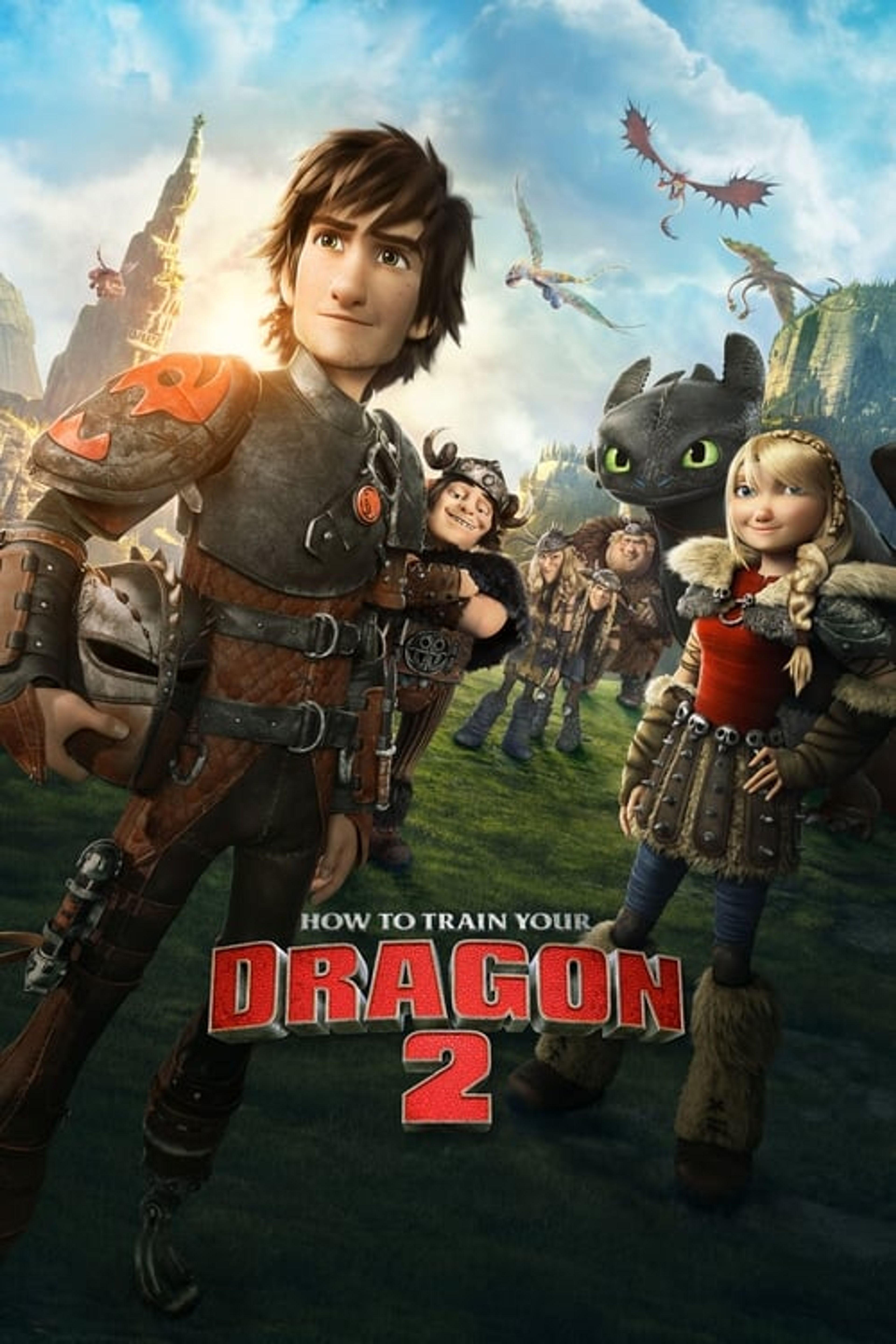 Poster image of How to Train Your Dragon 2
