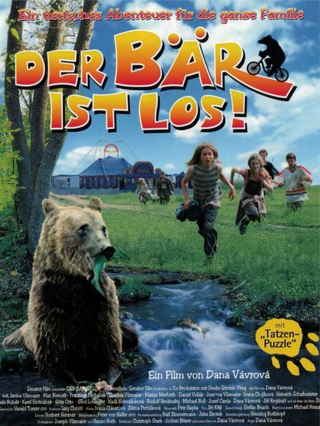 Poster image of Bear on the Run