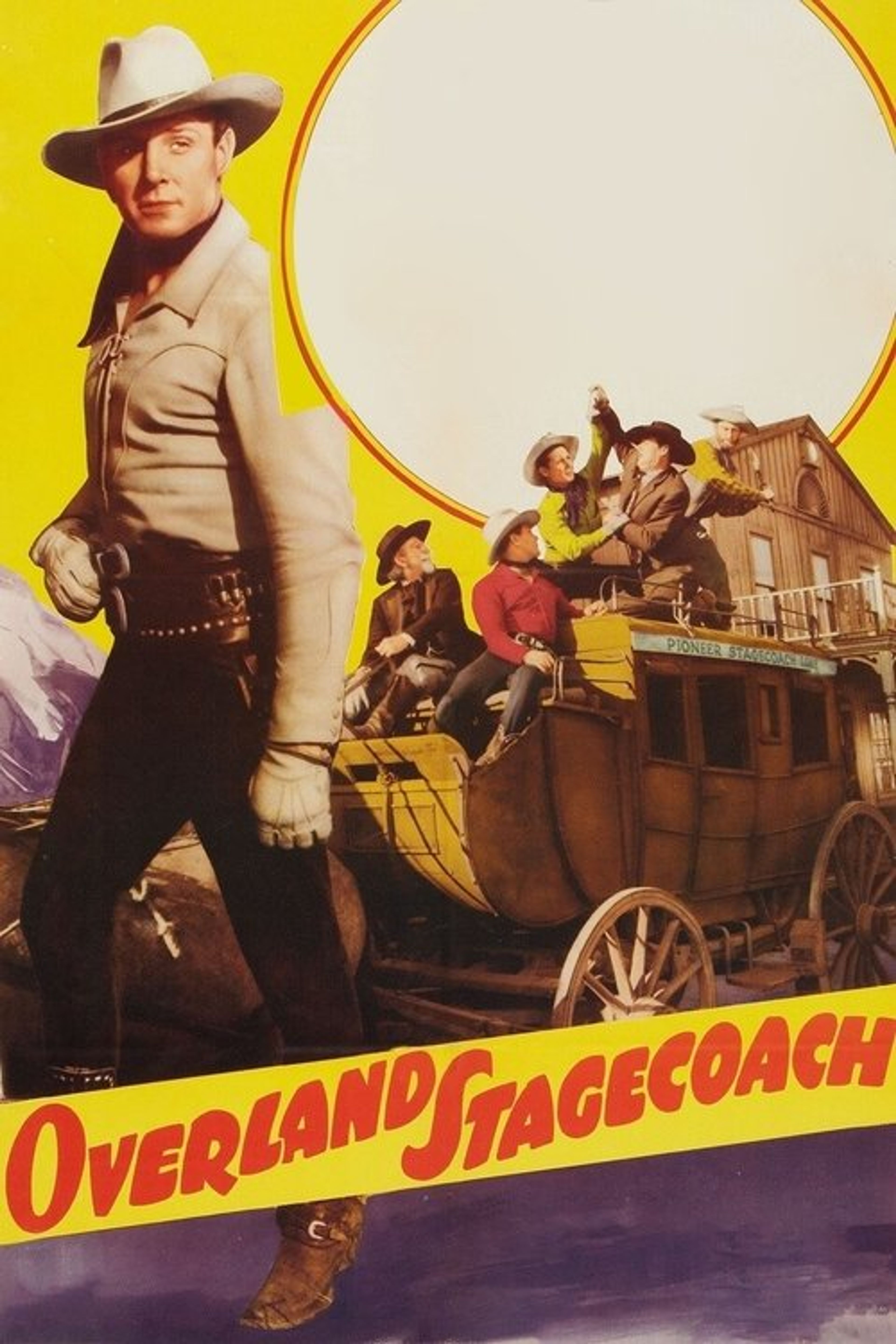 Poster image of Overland Stagecoach