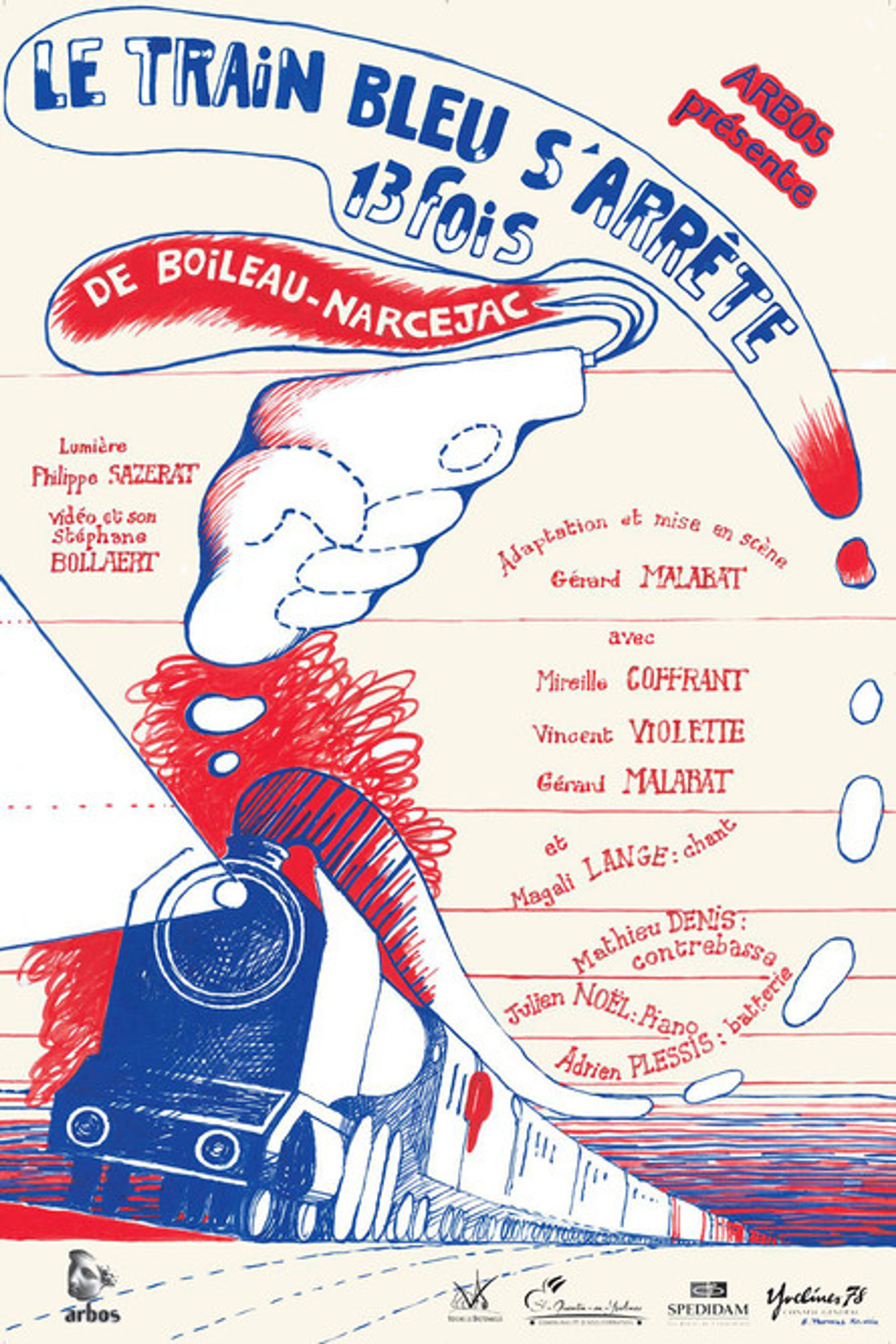Poster image of Le Train Bleu s'arrête 13 fois