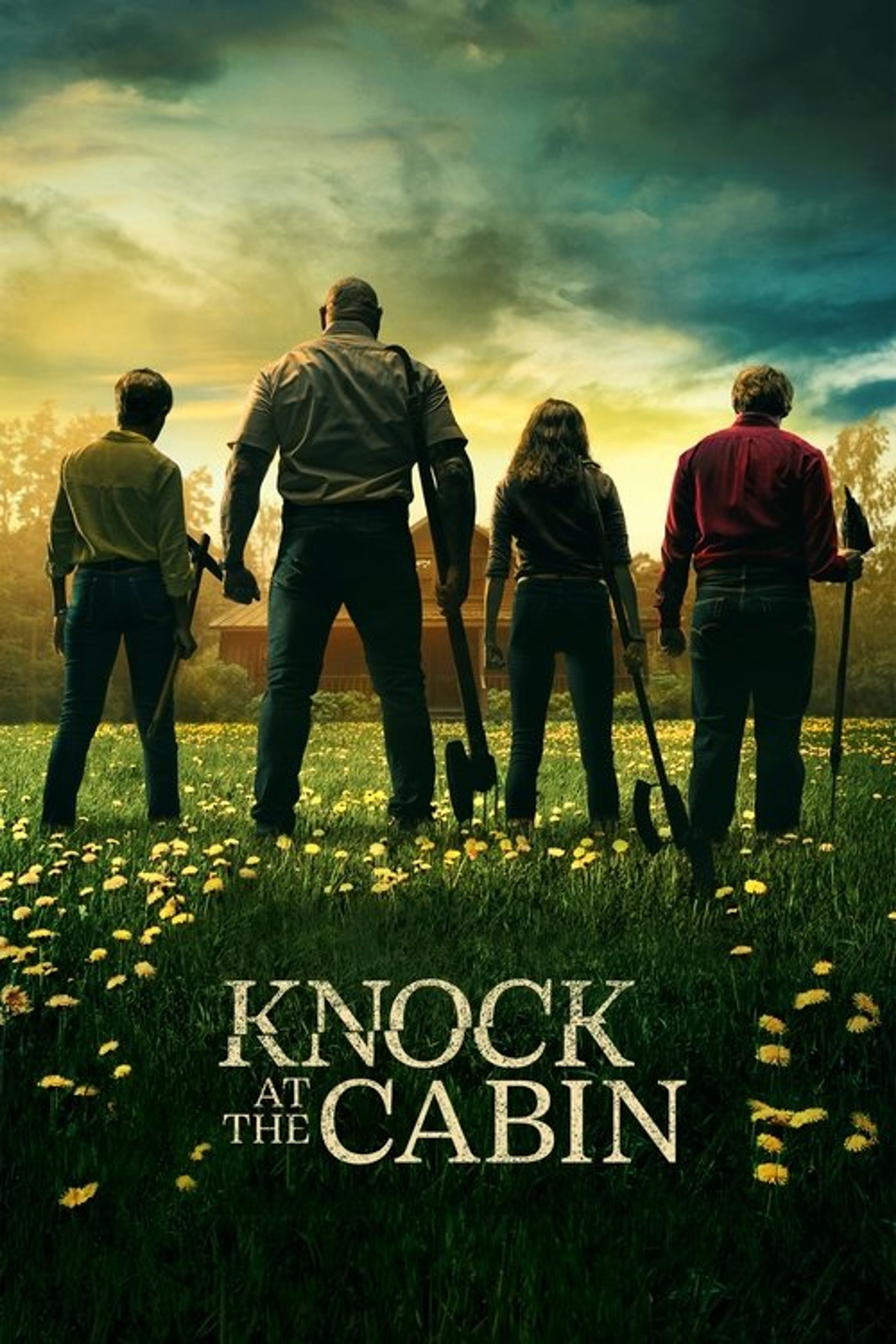 Poster image of Knock at the Cabin
