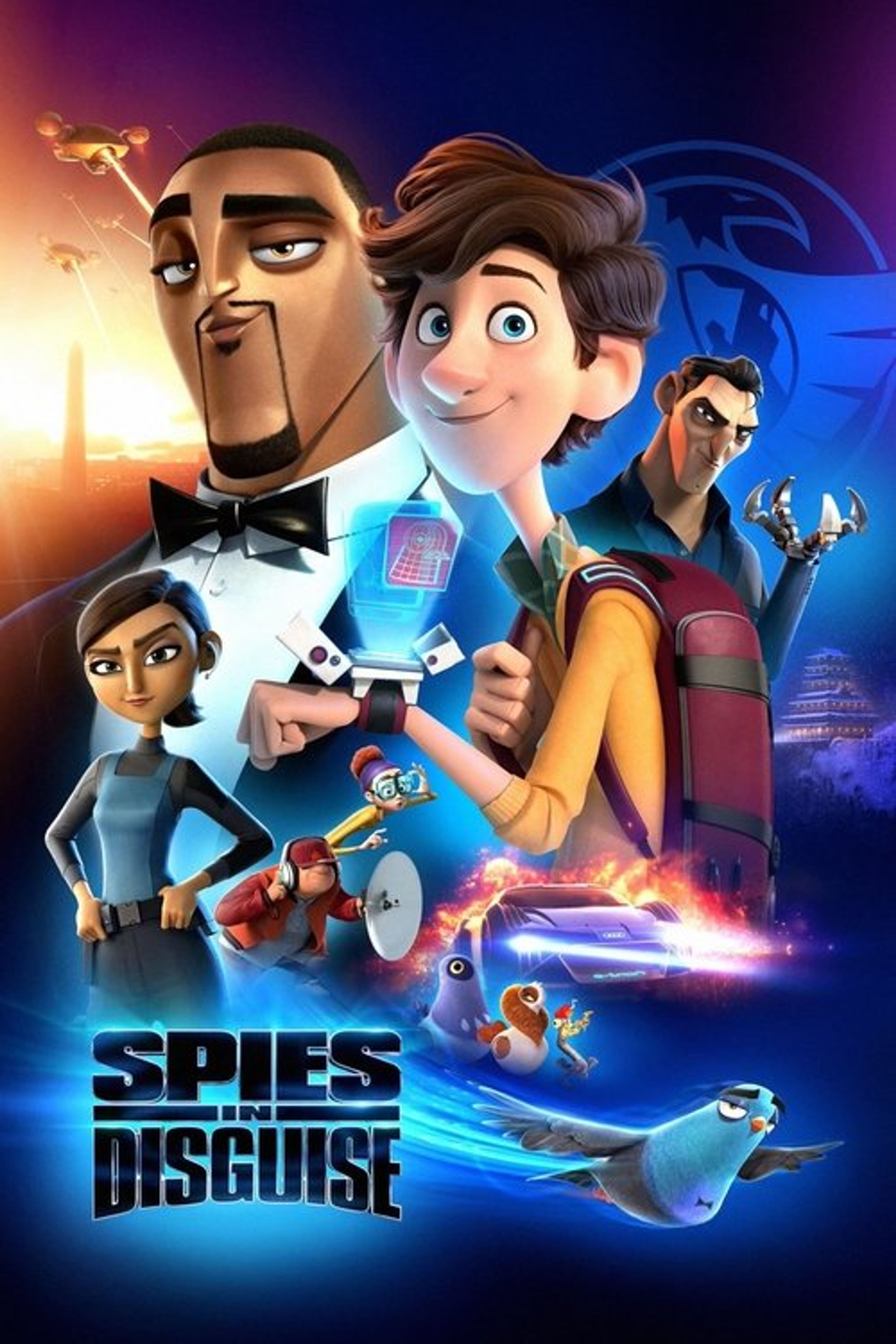 Poster image of Spies in Disguise