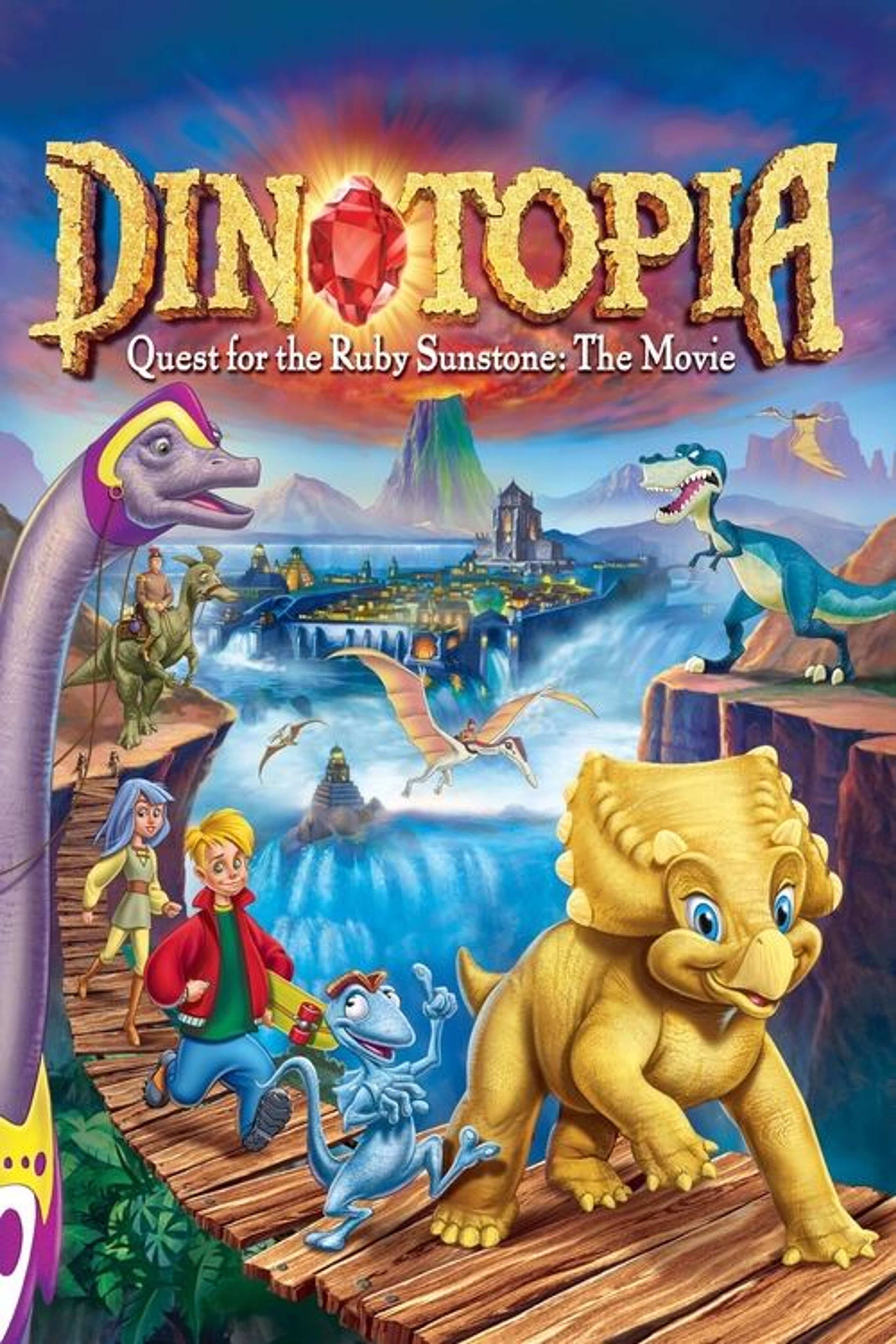 Poster image of Dinotopia: Quest for the Ruby Sunstone