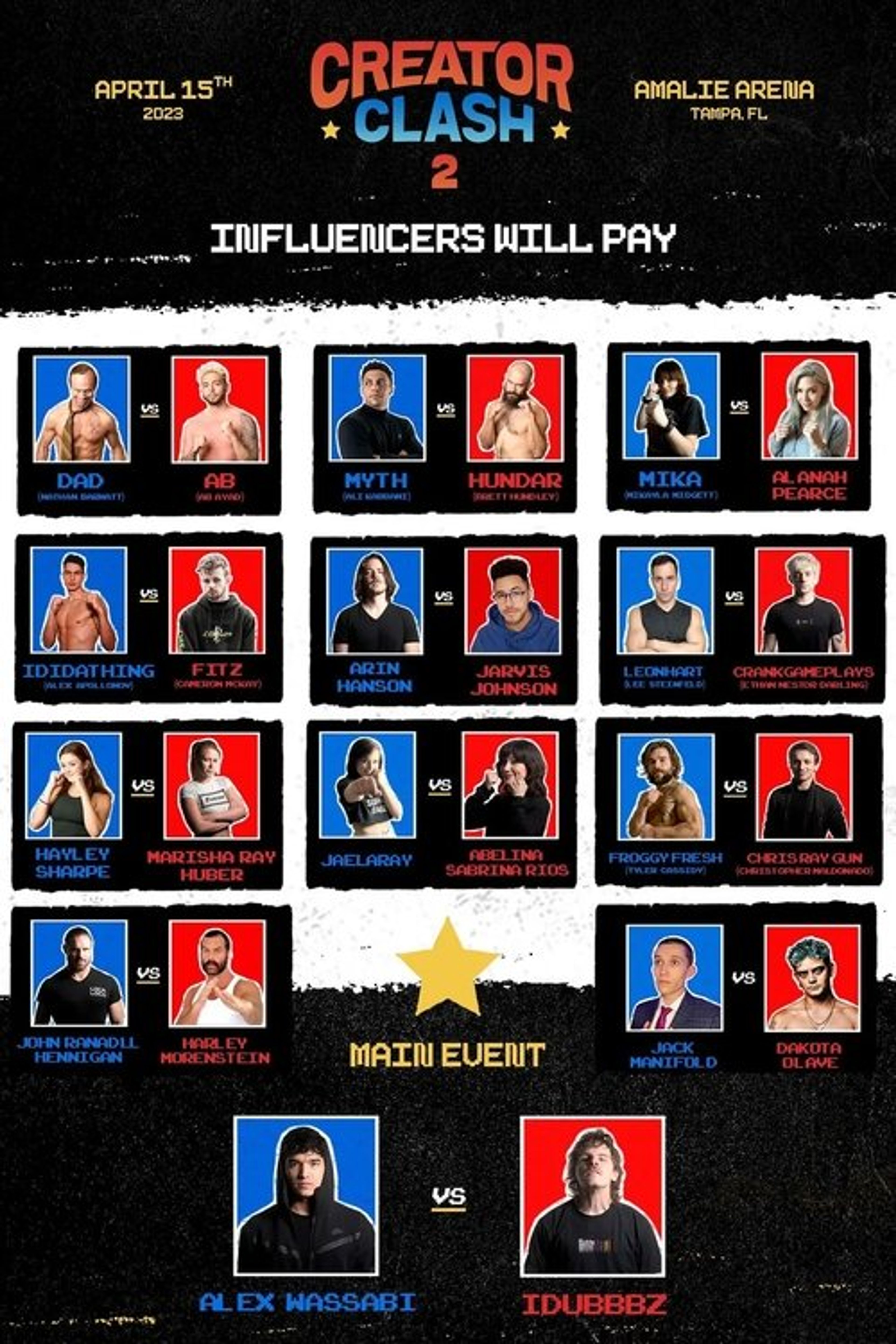 Poster image of Creator Clash 2