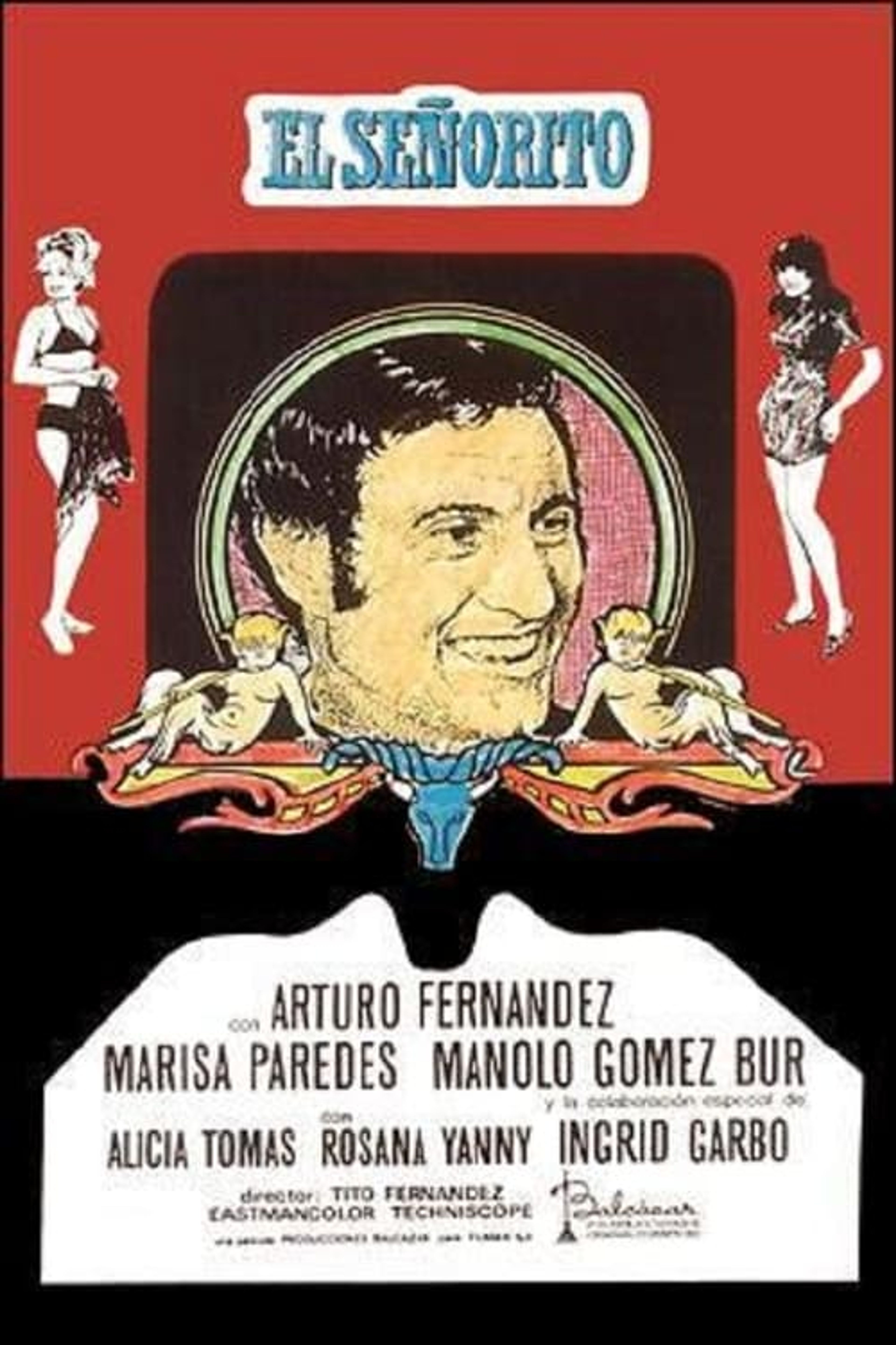 Poster image of El señorito y las seductoras
