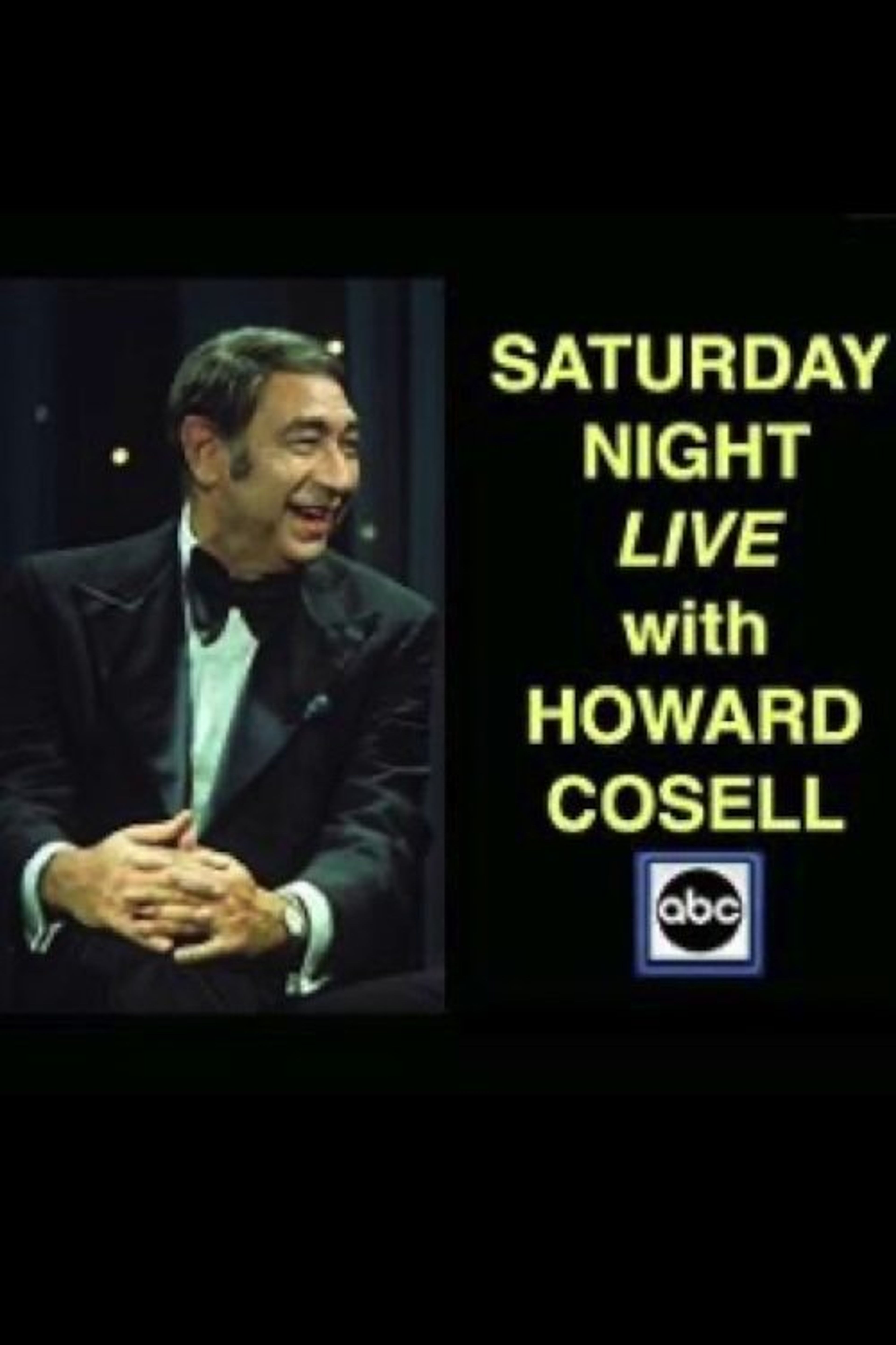 Poster image of Saturday Night Live with Howard Cosell