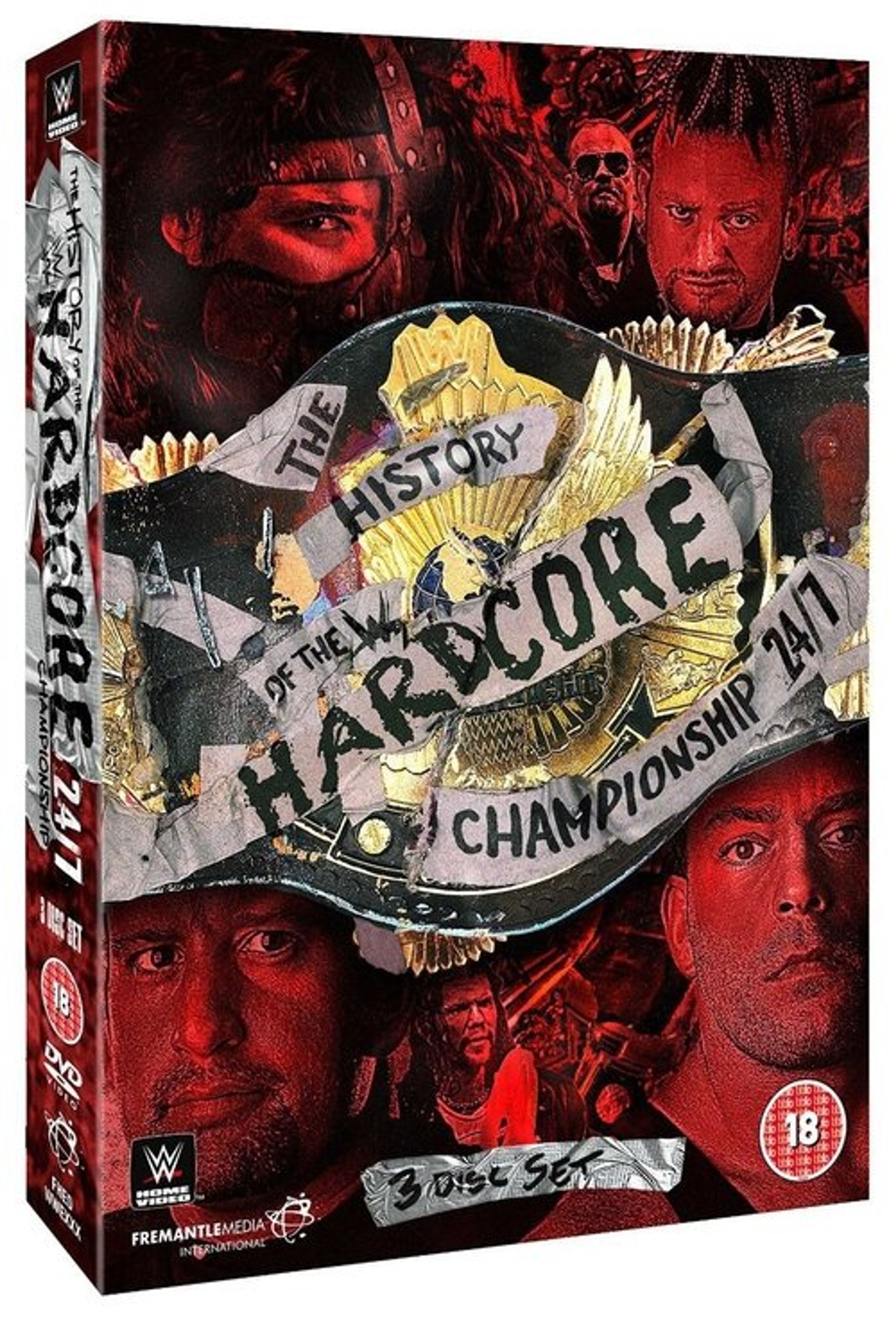 Poster image of The History of The WWE Hardcore Championship