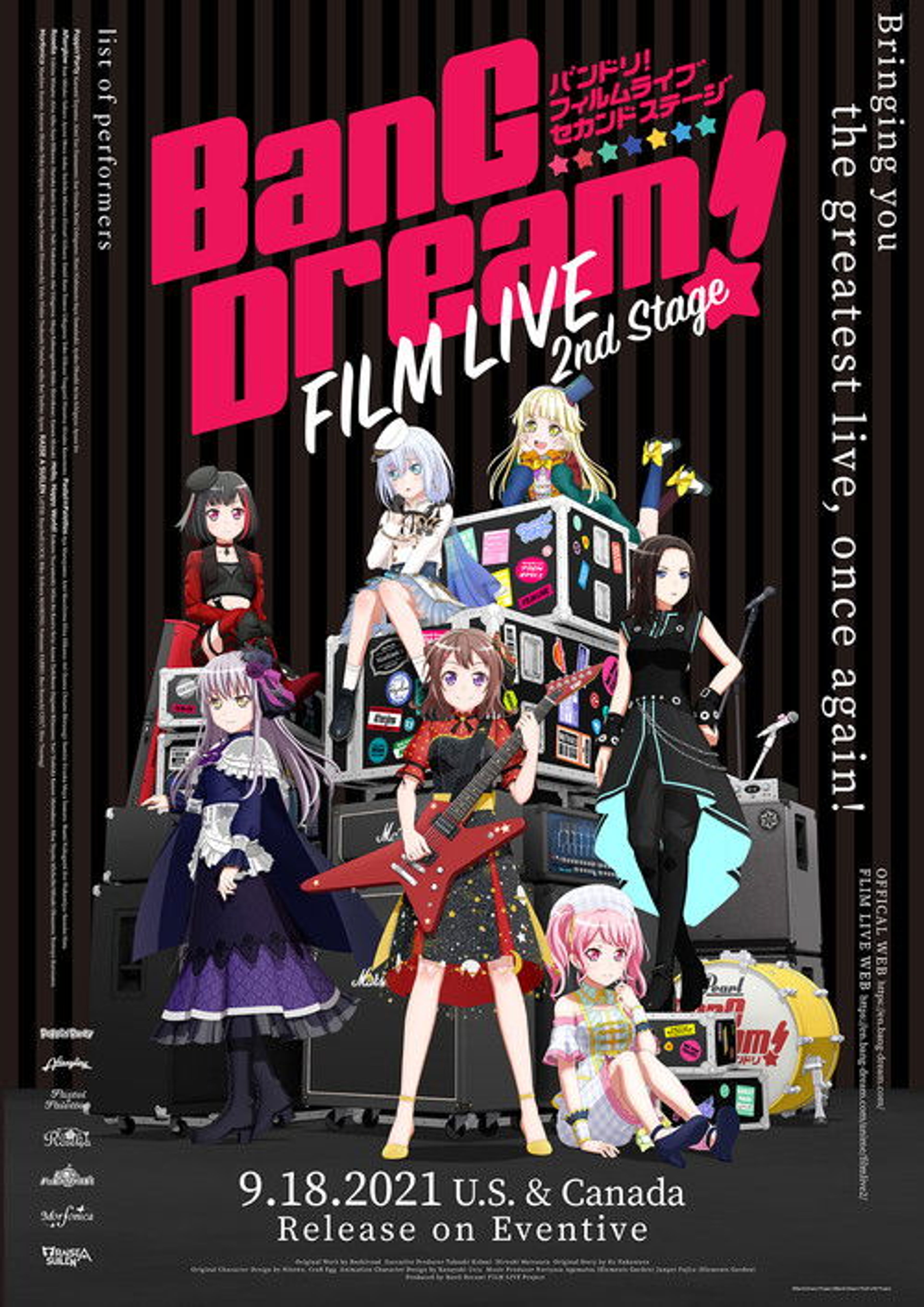 Poster image of BanG Dream! FILM LIVE 2nd Stage