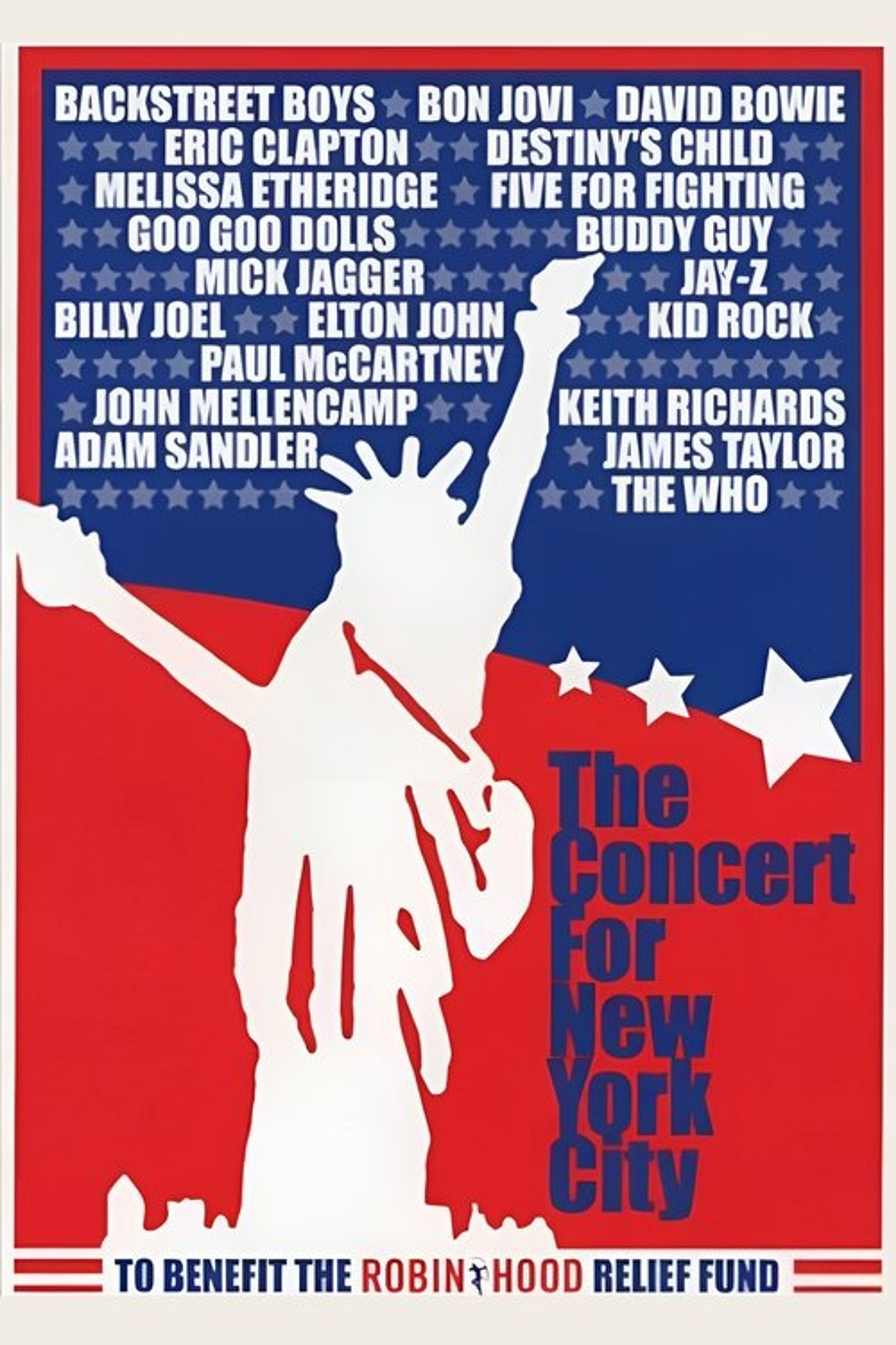 Poster image of The Concert for New York City