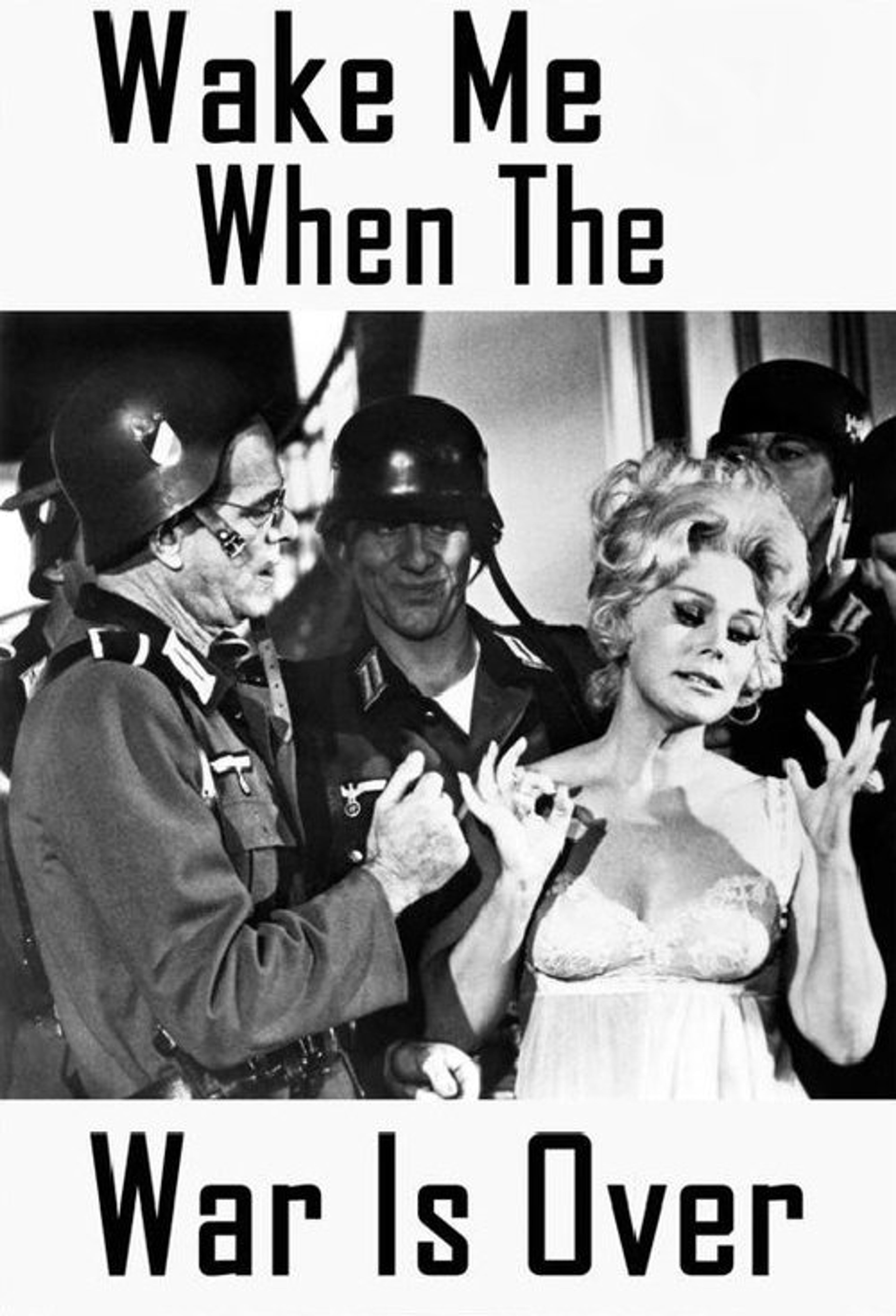 Poster image of Wake Me When the War Is Over