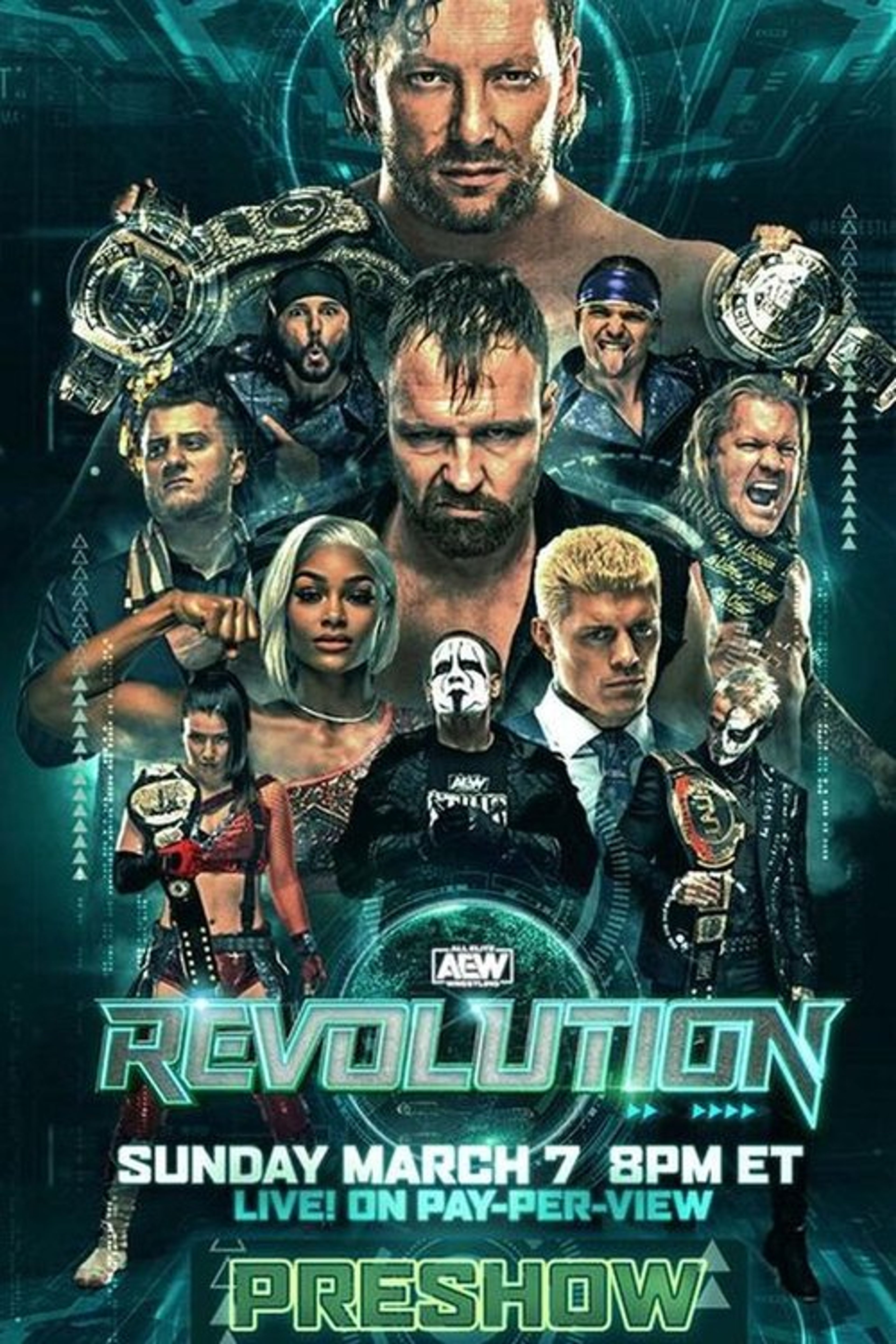 Poster image of AEW Revolution 2021: The Buy In