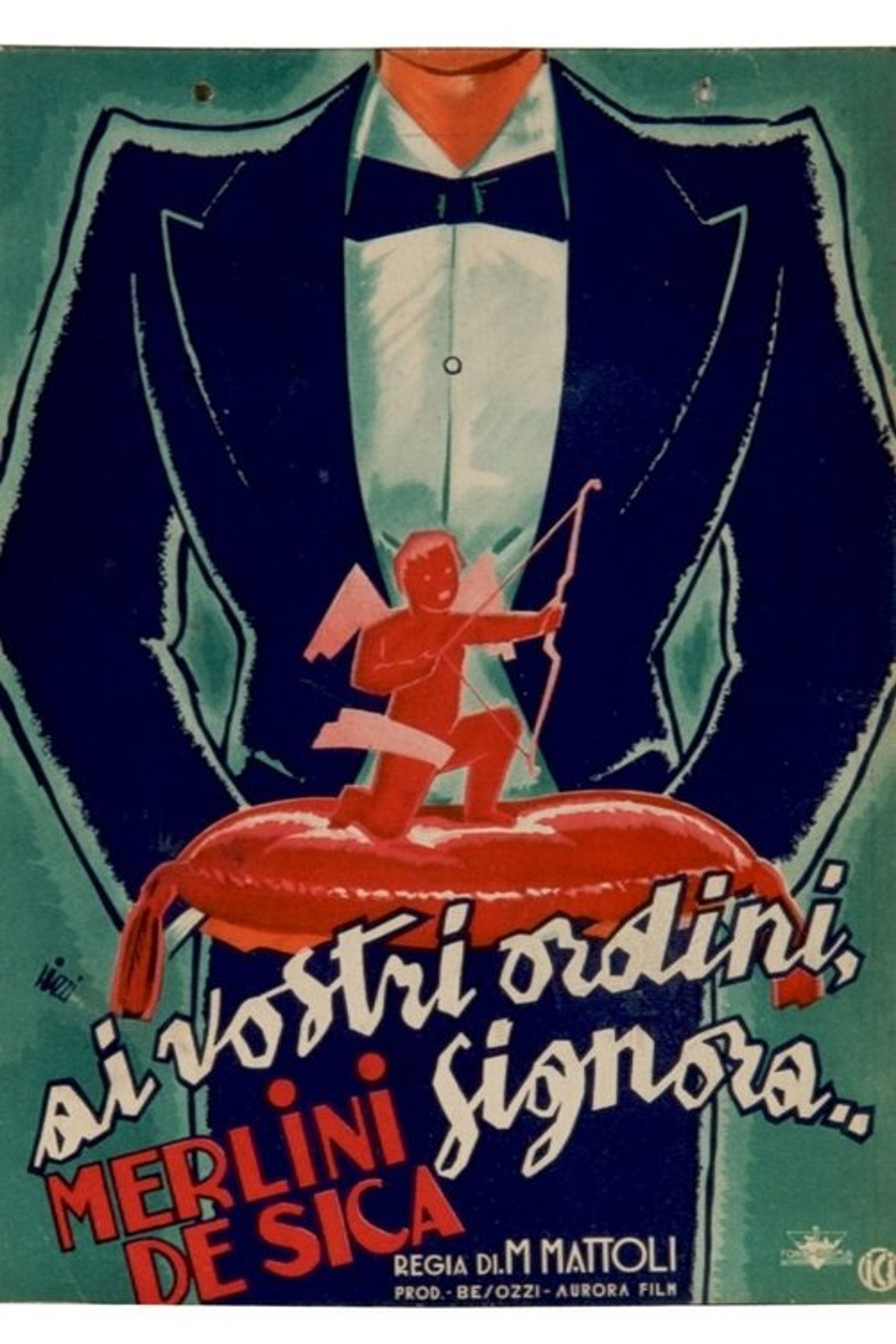Poster image of Ai vostri ordini, signora...