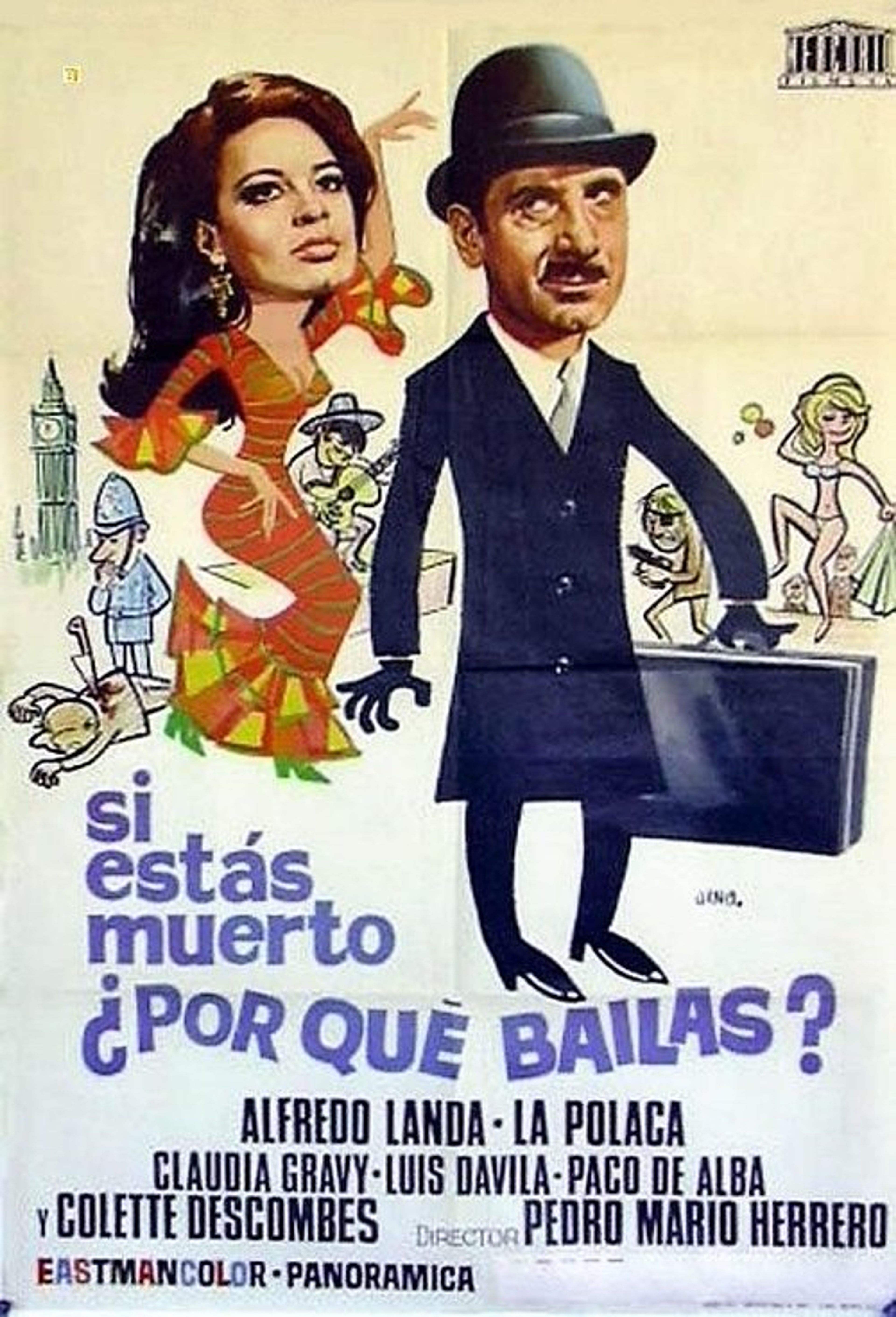 Poster image of Si estás muerto, ¿por qué bailas?