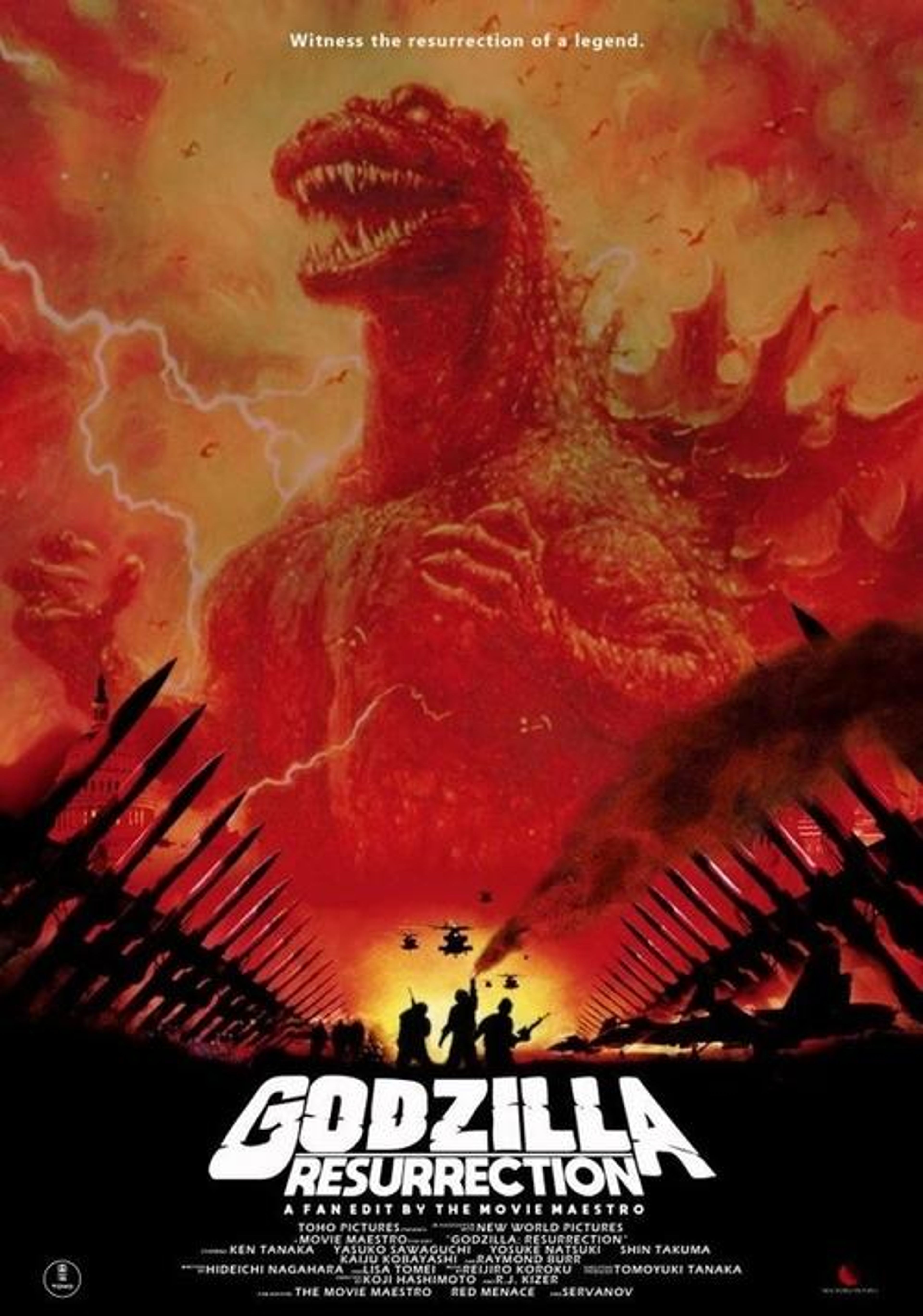 Poster image of Godzilla Resurrection