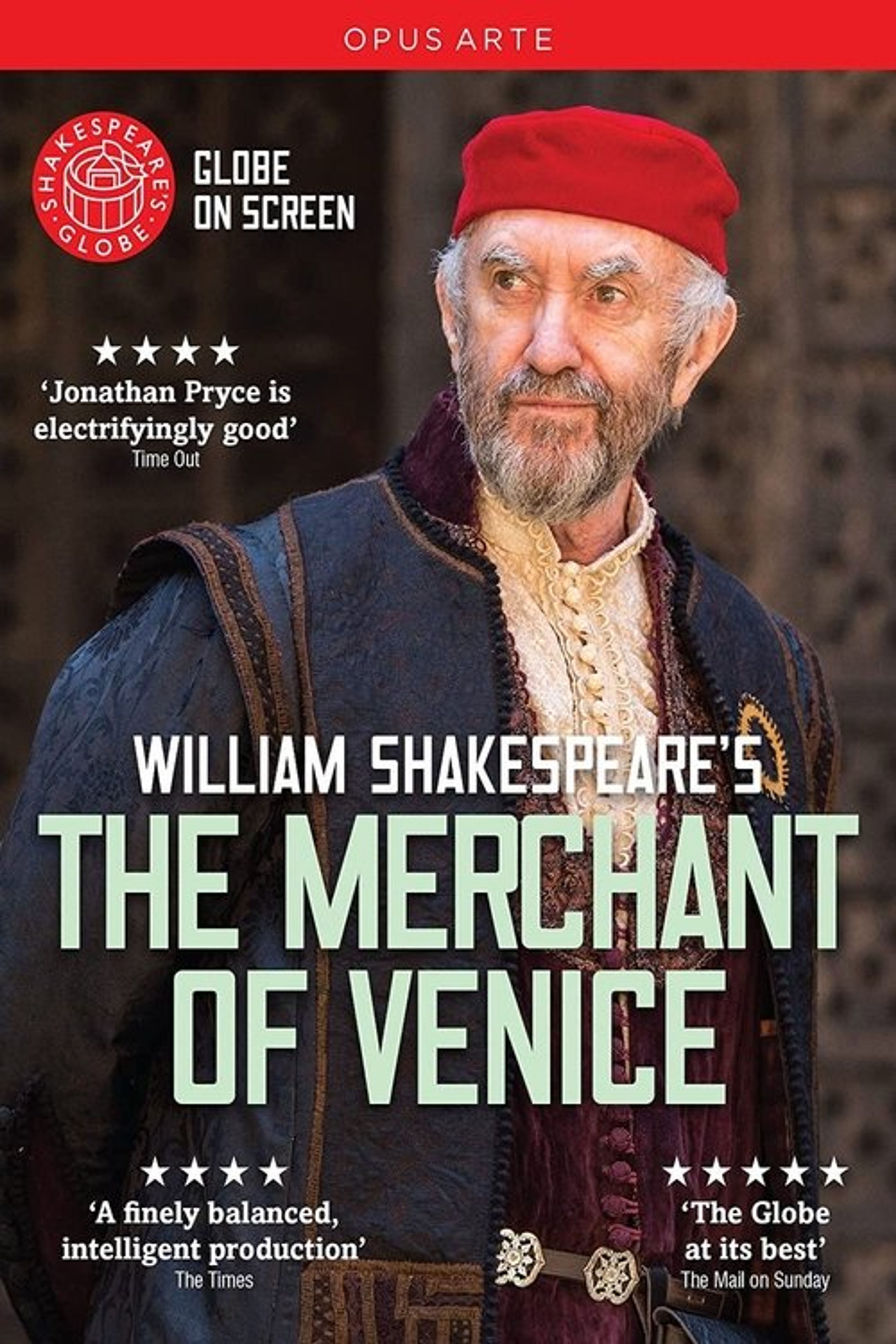 Poster image of The Merchant of Venice - Live at Shakespeare's Globe