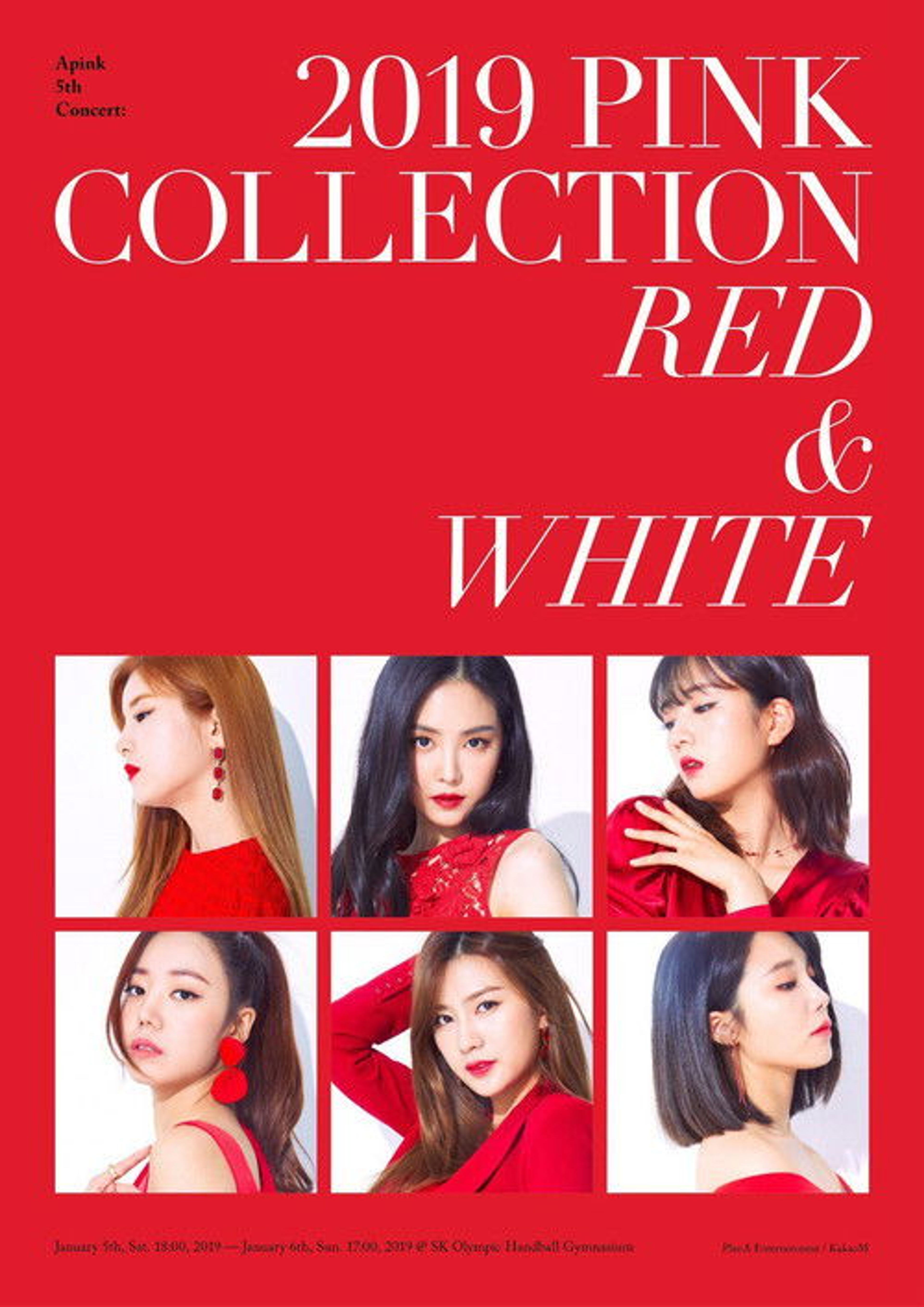 Poster image of 2019 Pink Collection: Red & White