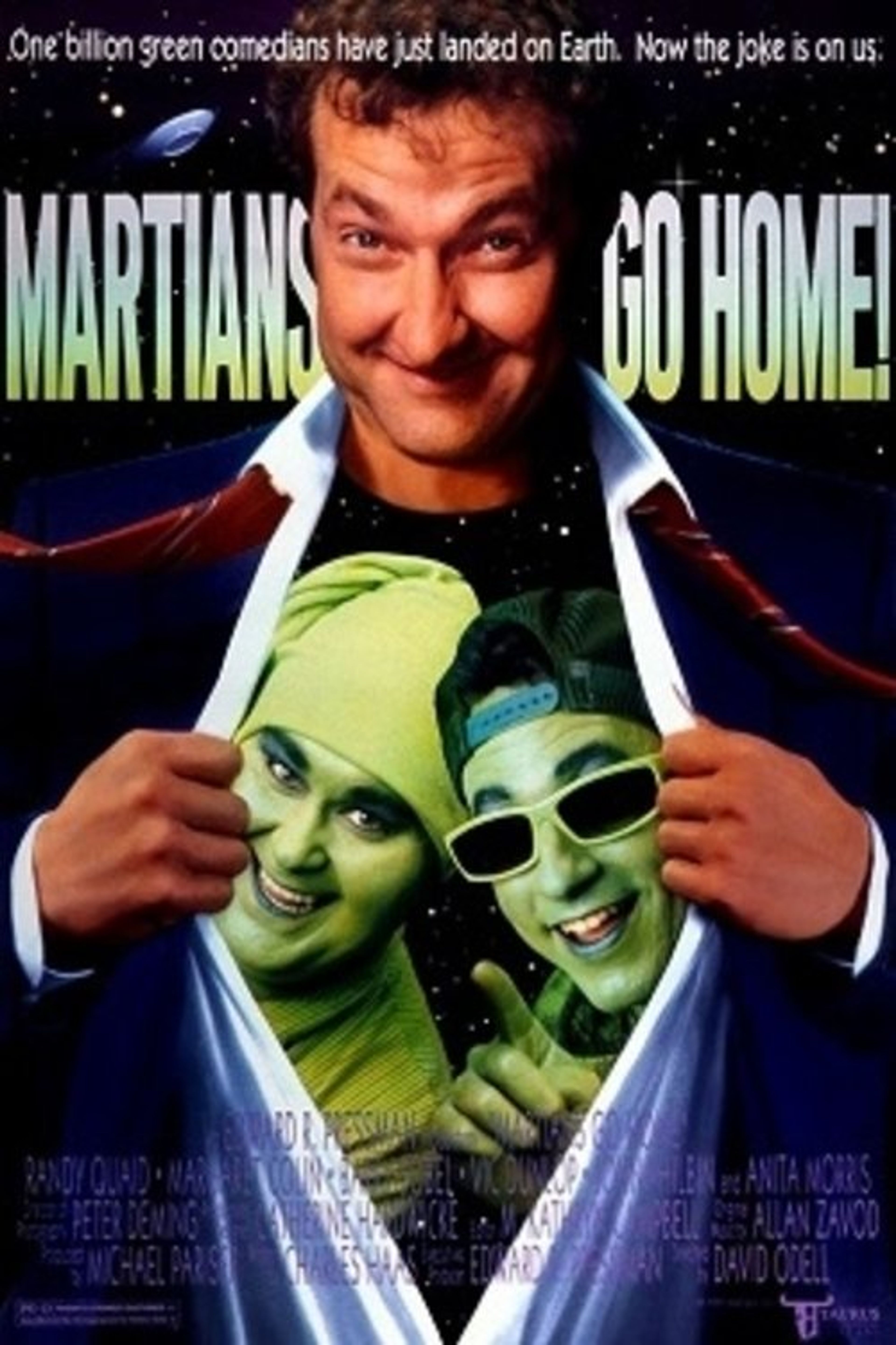 Poster image of Martians Go Home