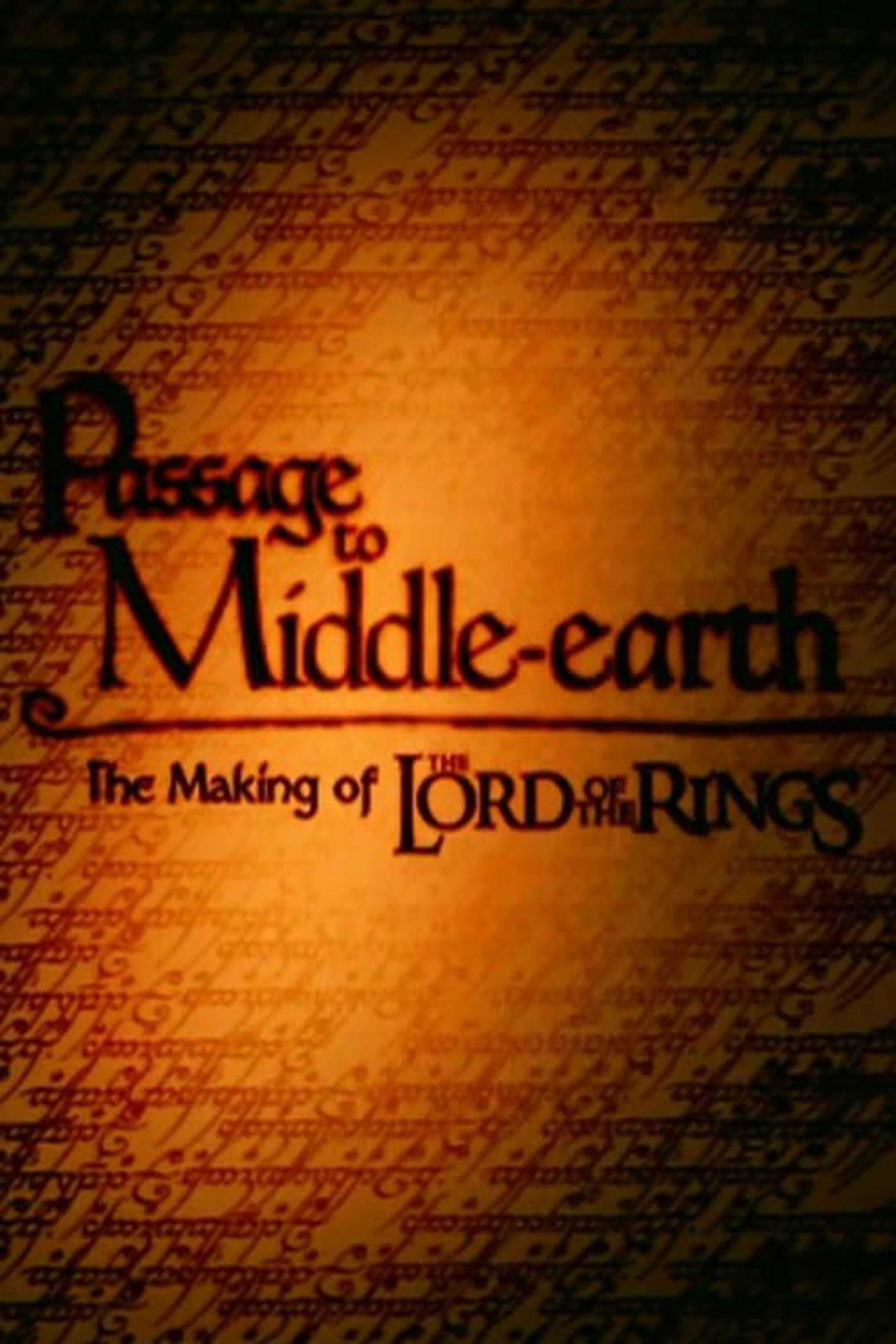 Poster image of Passage to Middle-Earth: The Making of 'The Lord of the Rings'