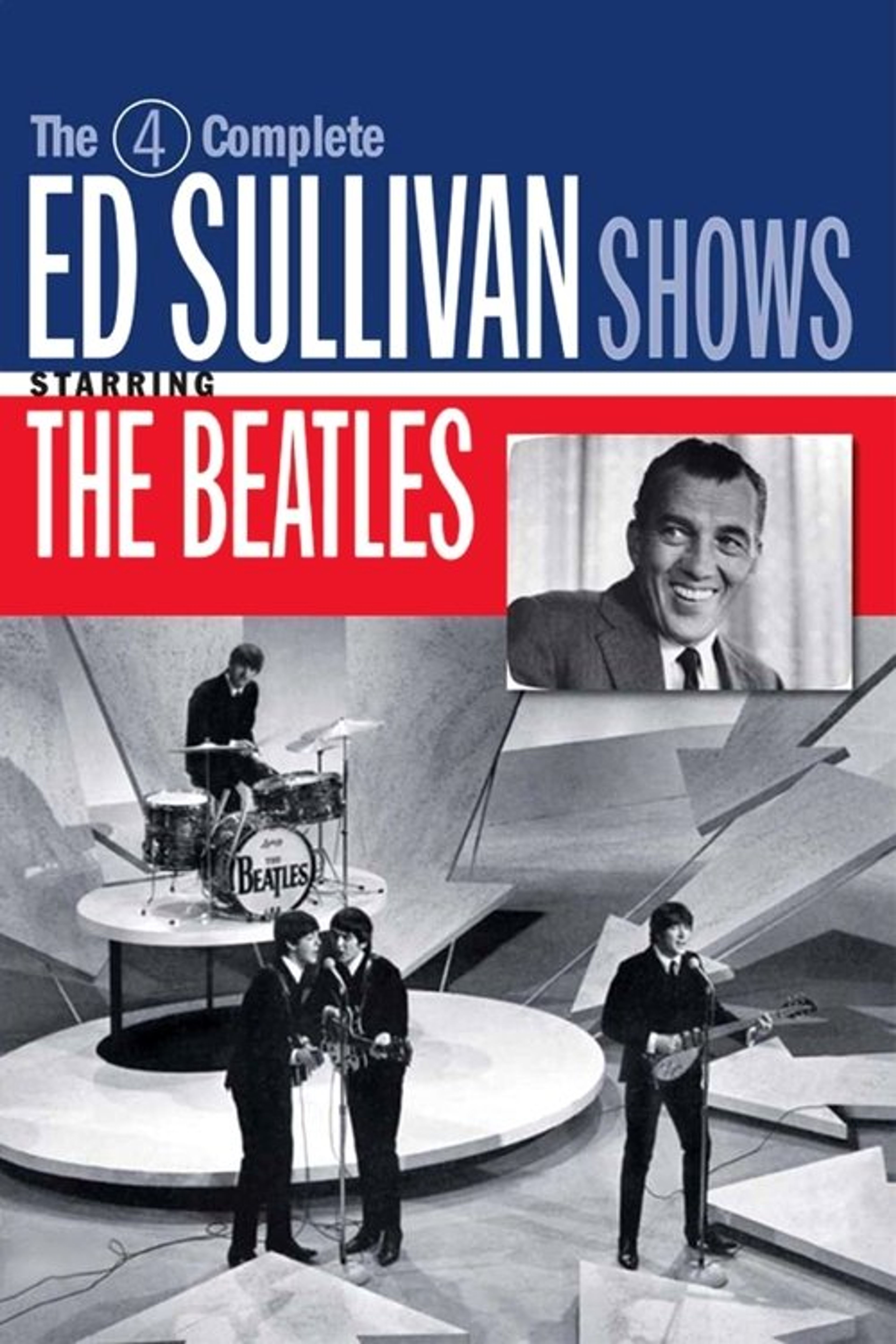 Poster image of The 4 Complete Ed Sullivan Shows Starring The Beatles