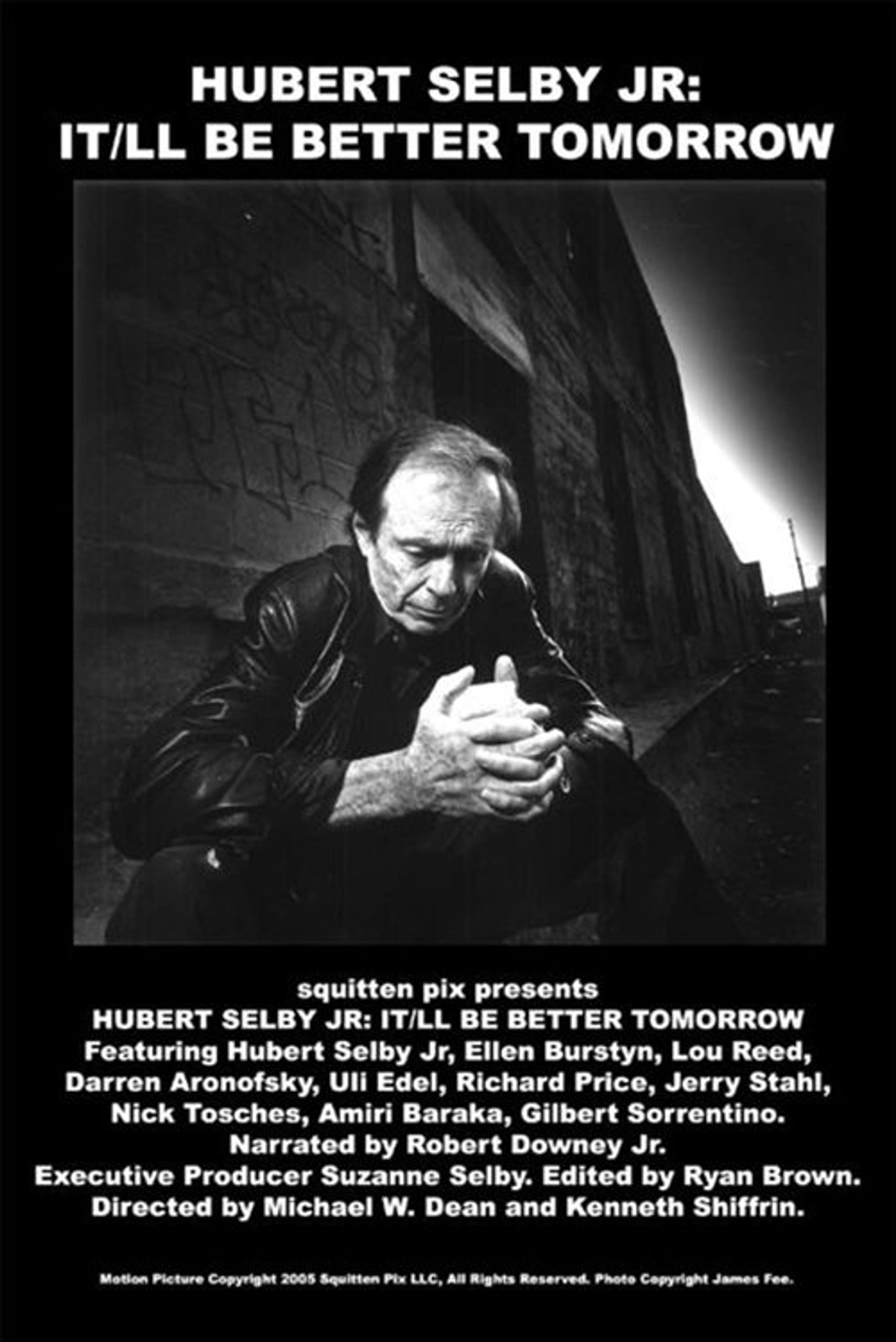 Poster image of Hubert Selby Jr: It/ll Be Better Tomorrow