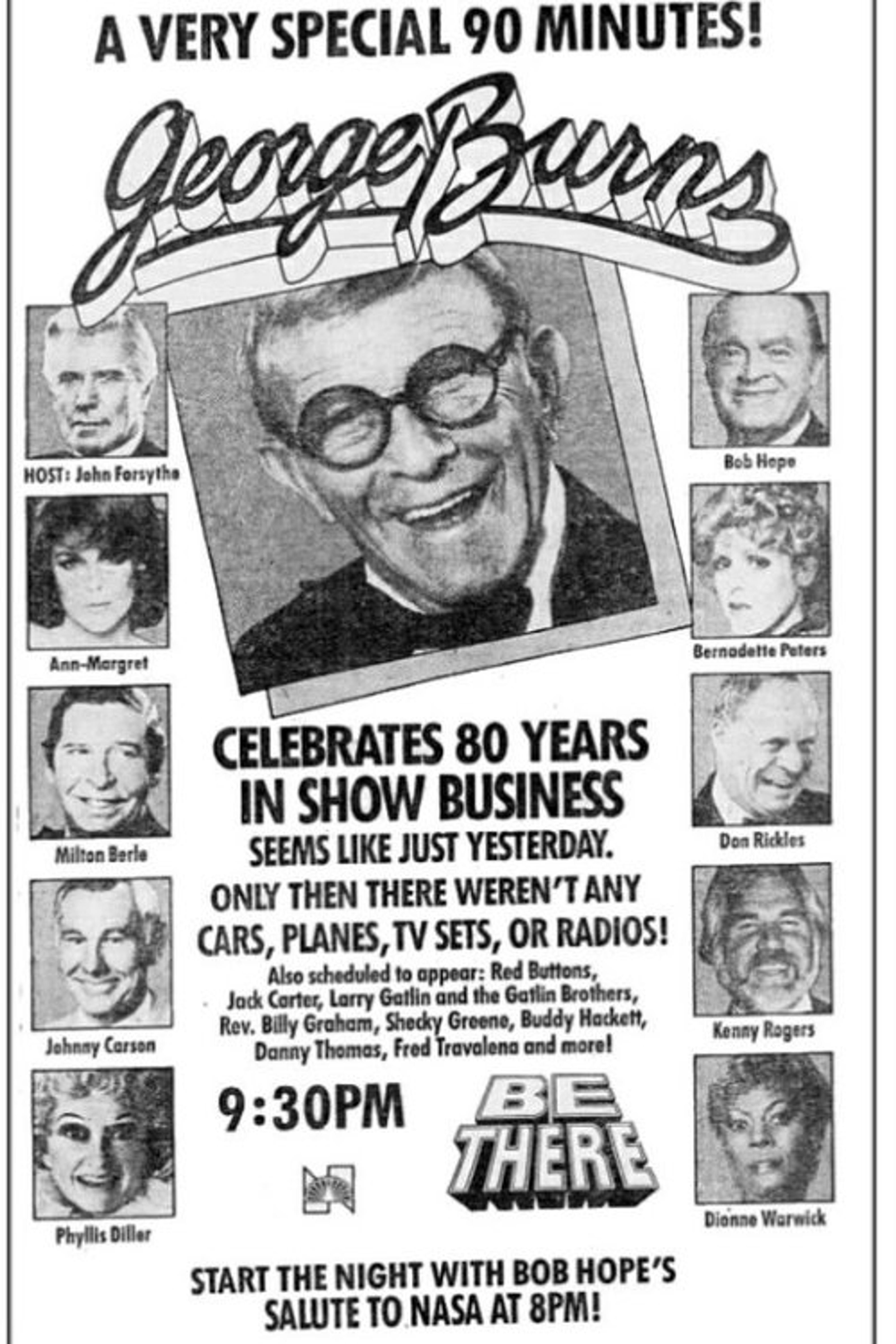 Poster image of George Burns Celebrates 80 Years in Show Business