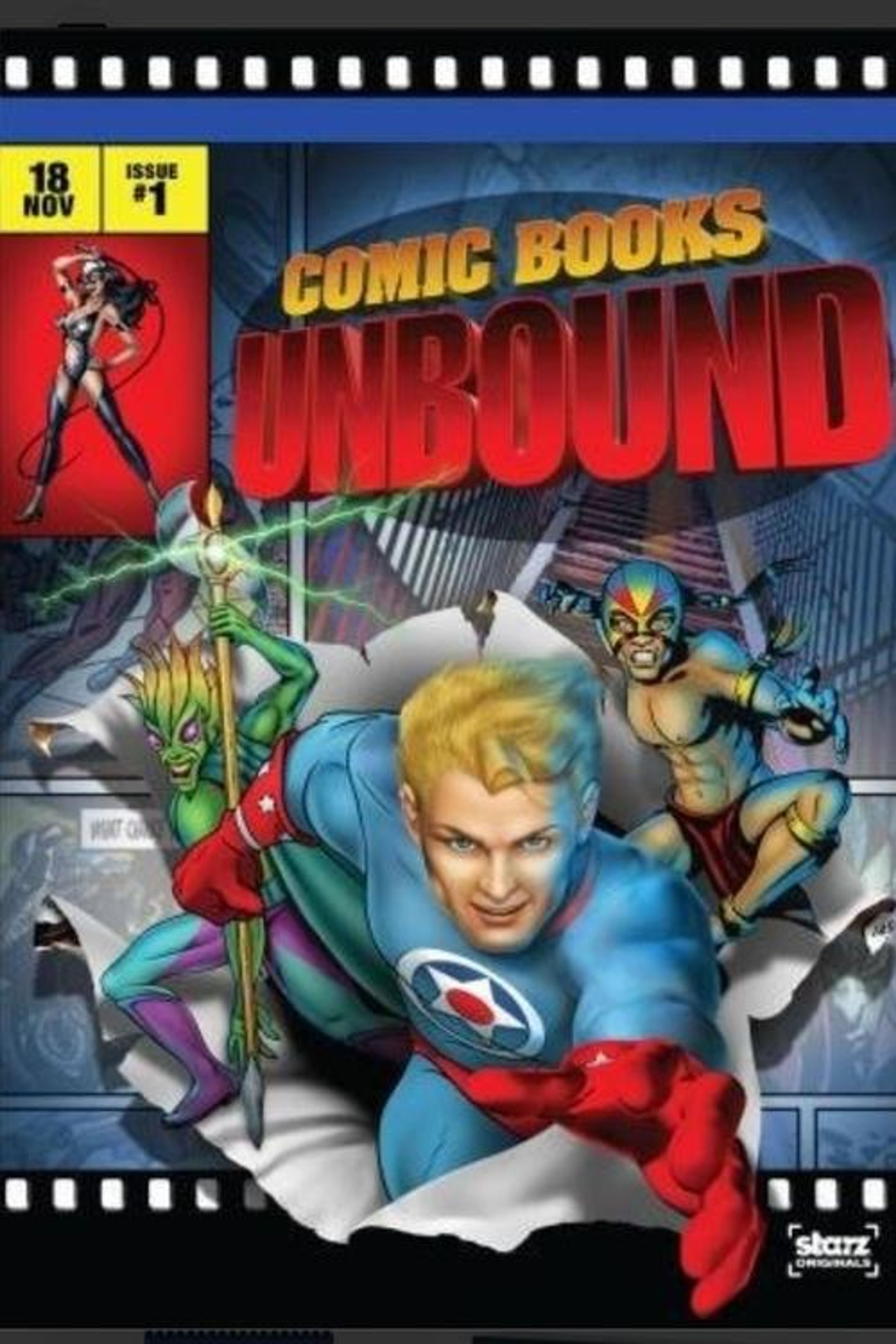 Poster image of Starz Inside: Comic Books Unbound