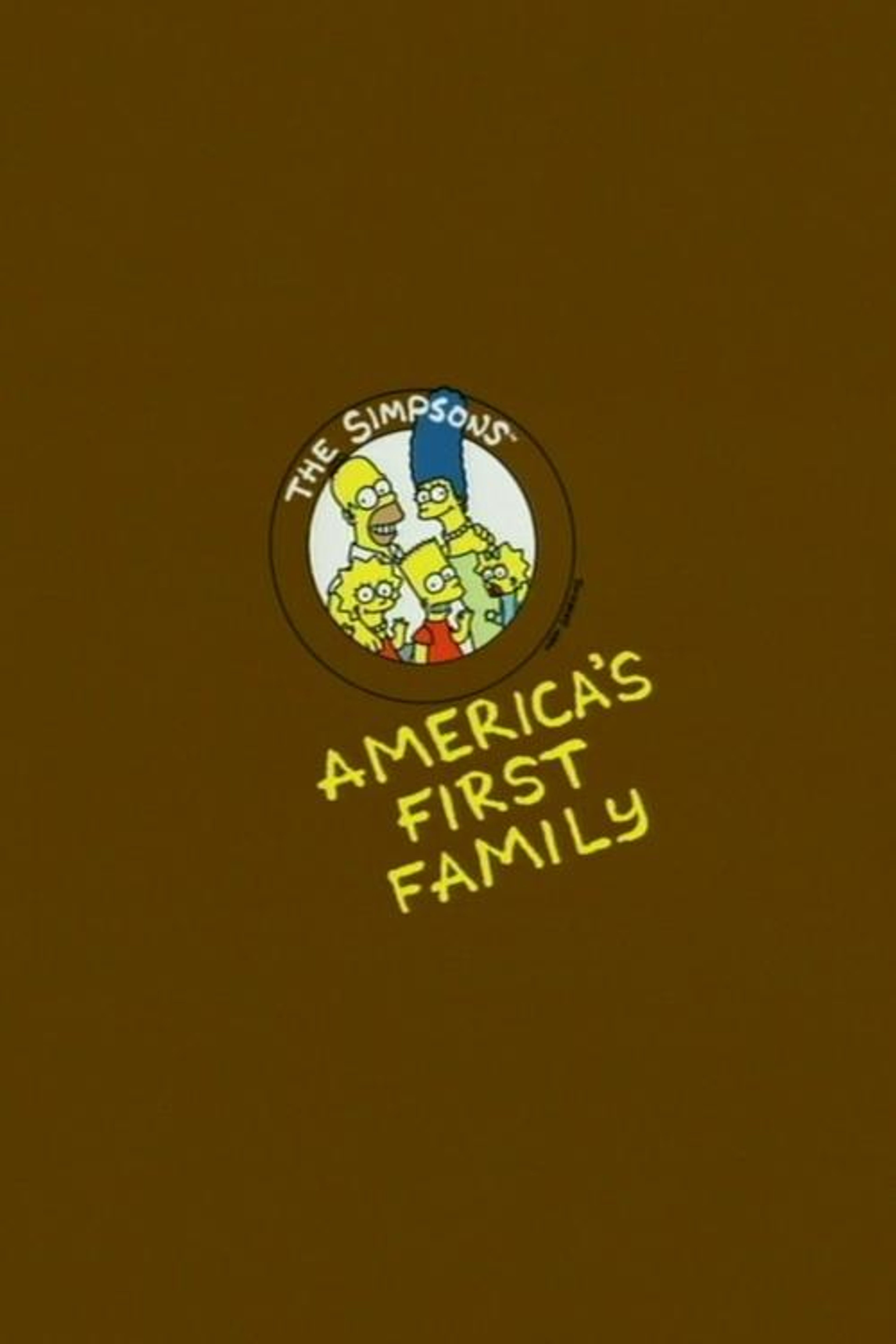Poster image of The Simpsons: America's First Family