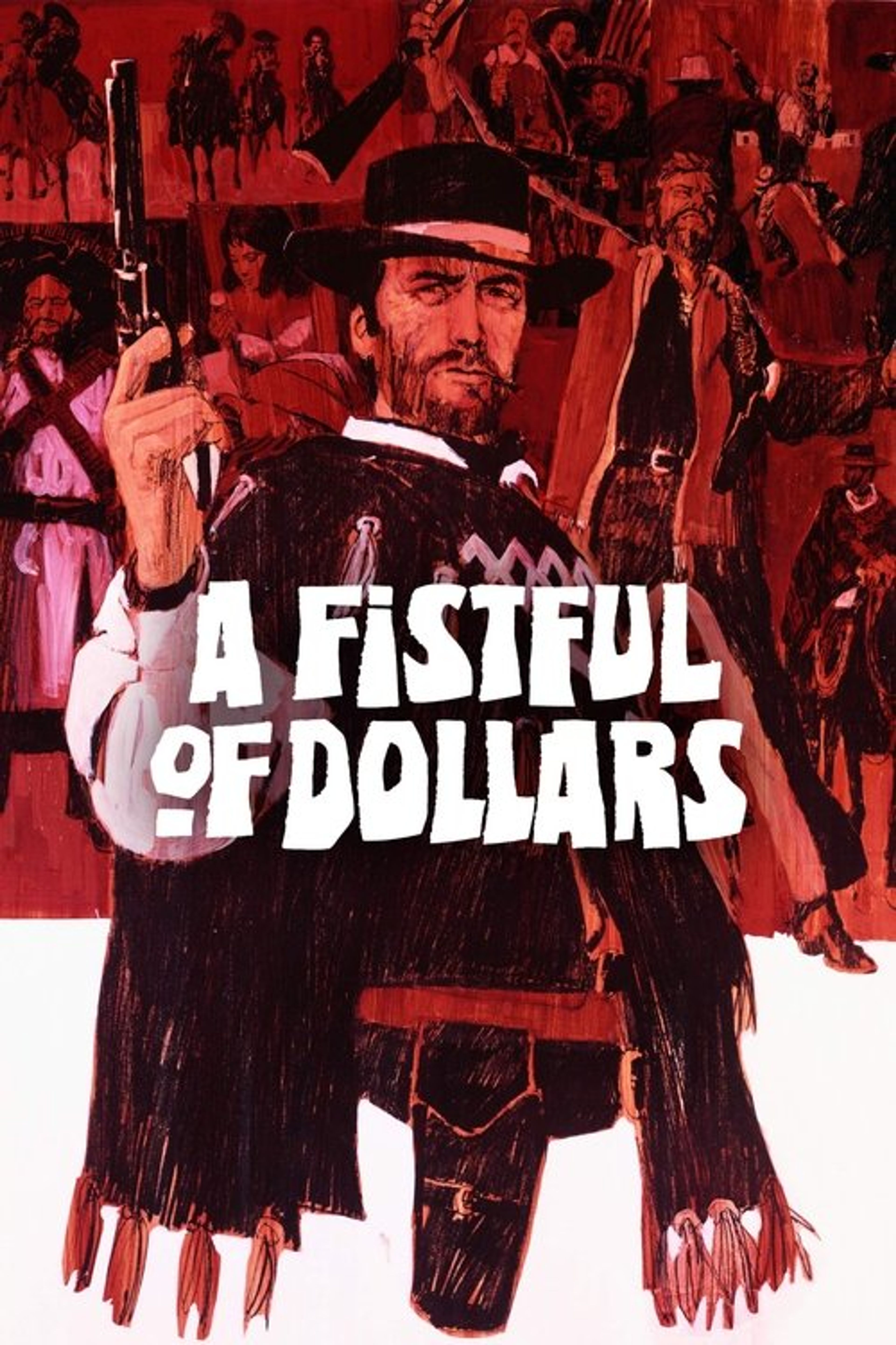 Poster image of A Fistful of Dollars