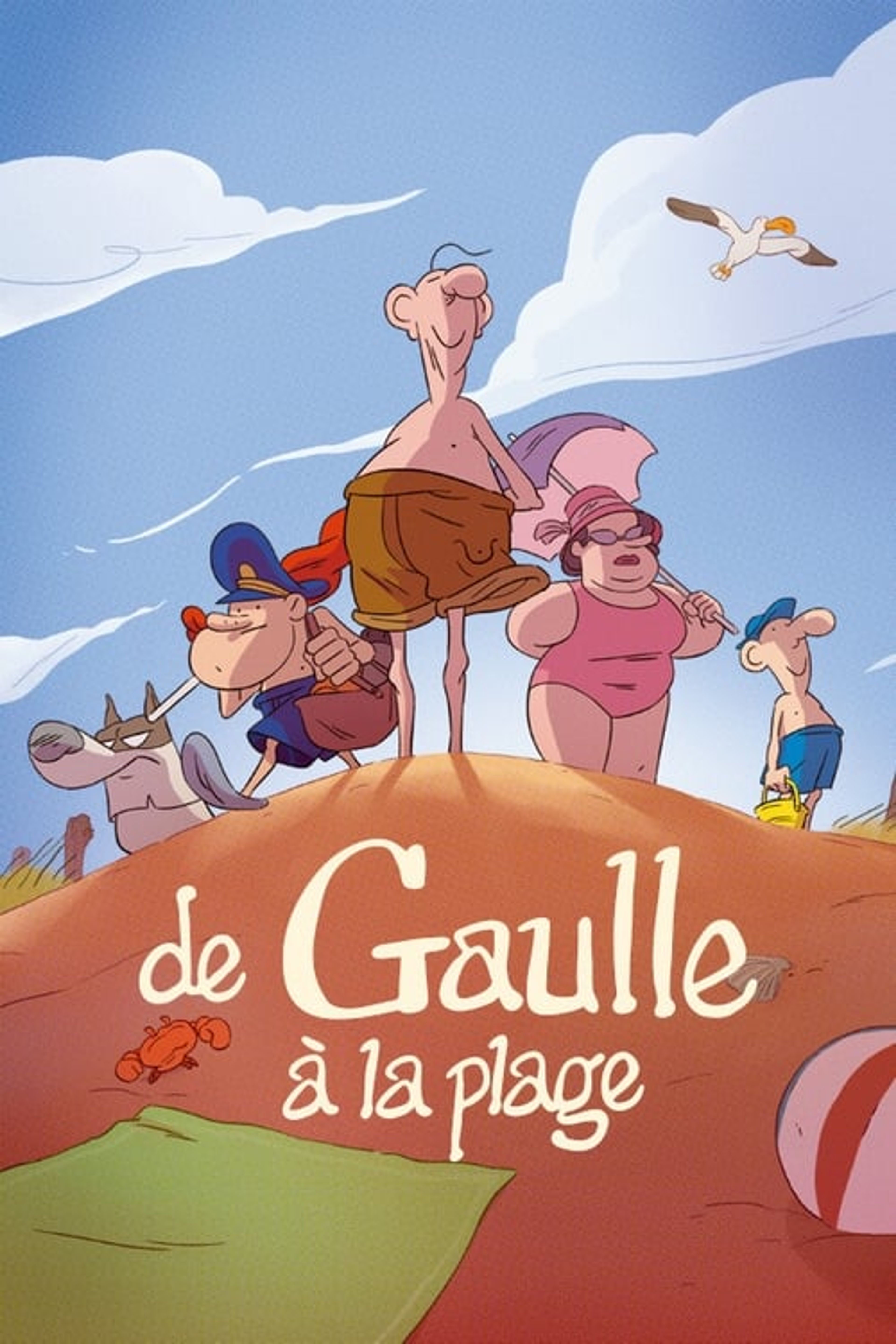 Poster image of De Gaulle at the Beach