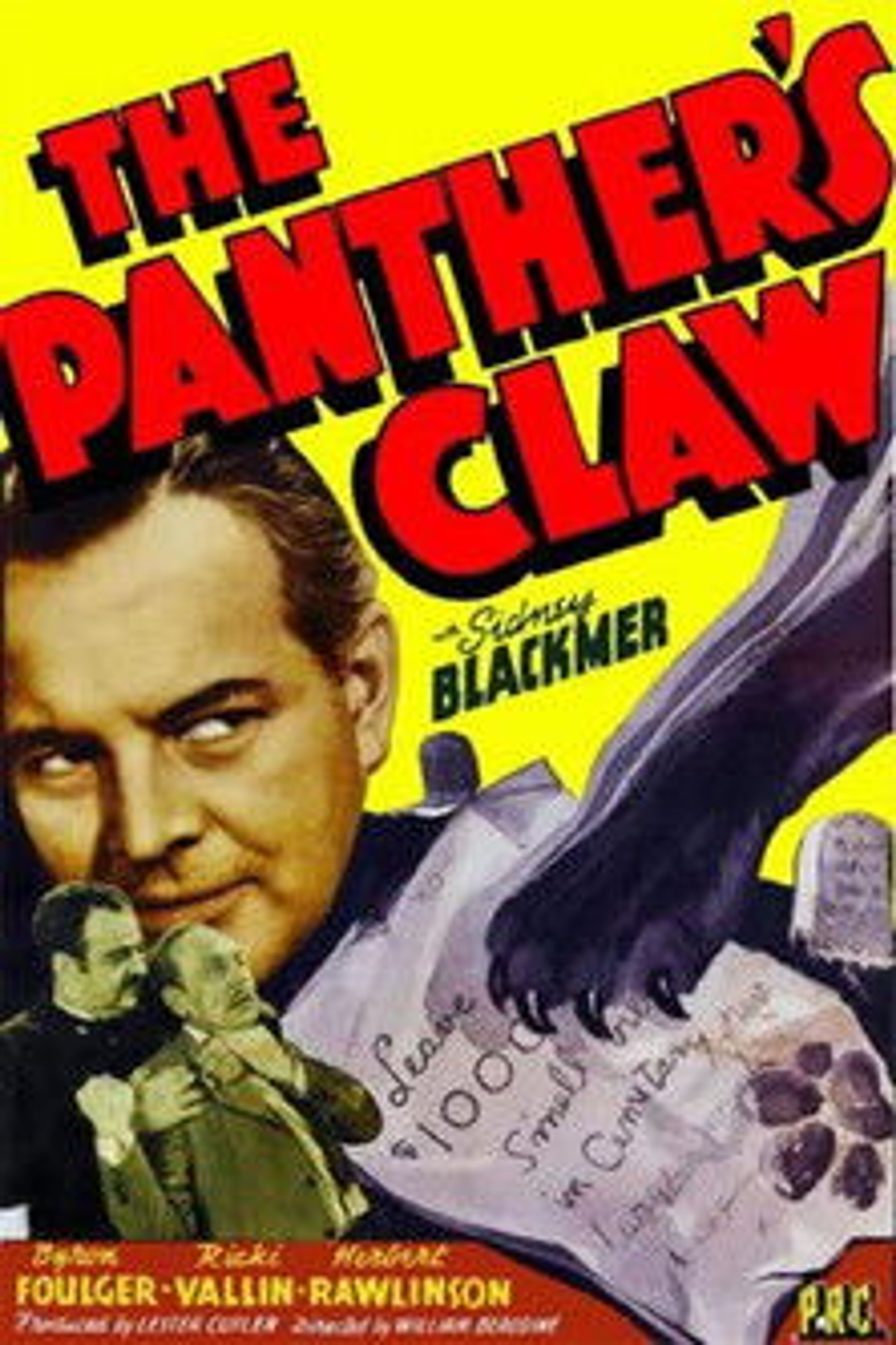 Poster image of The Panther's Claw
