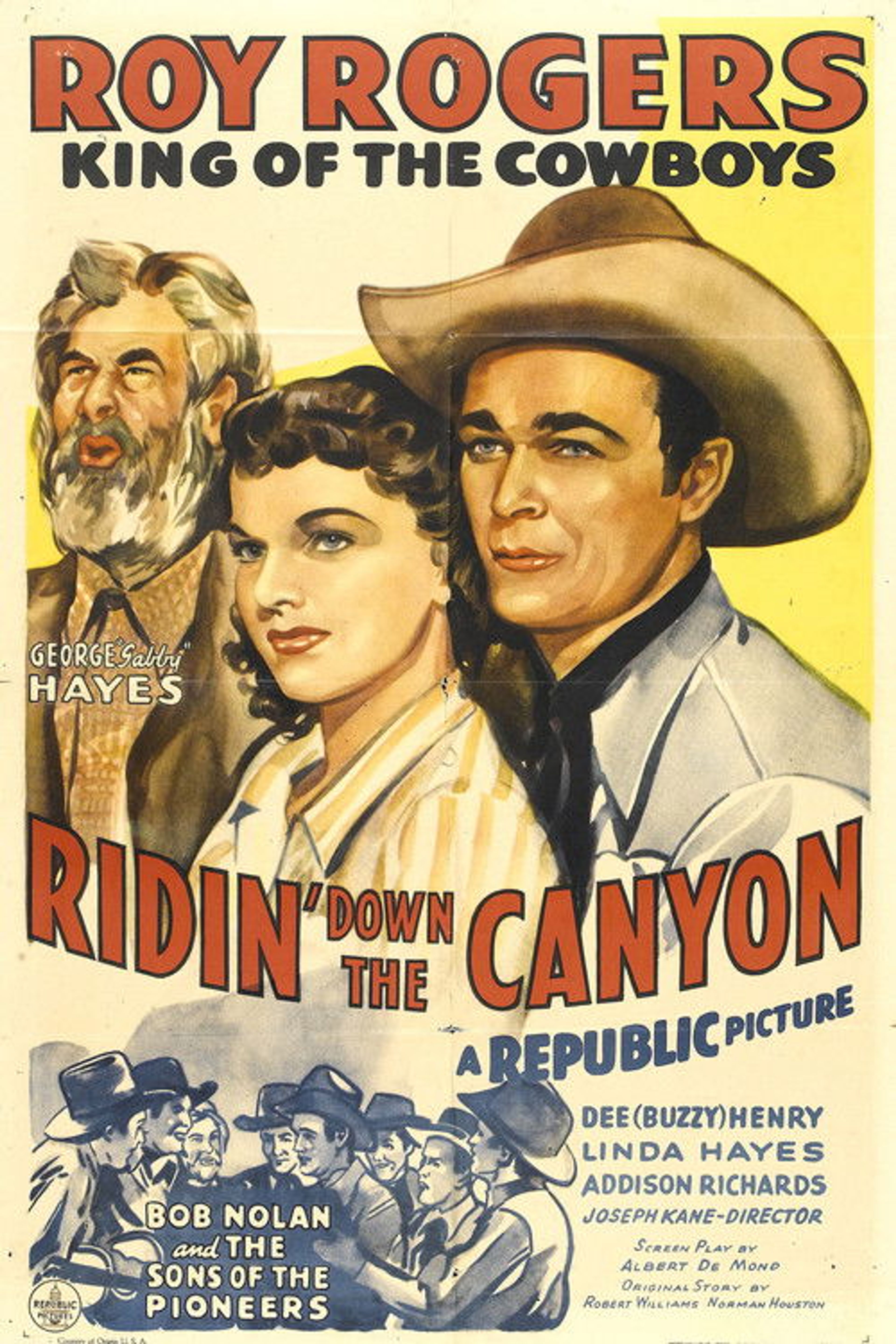 Poster image of Ridin' Down the Canyon