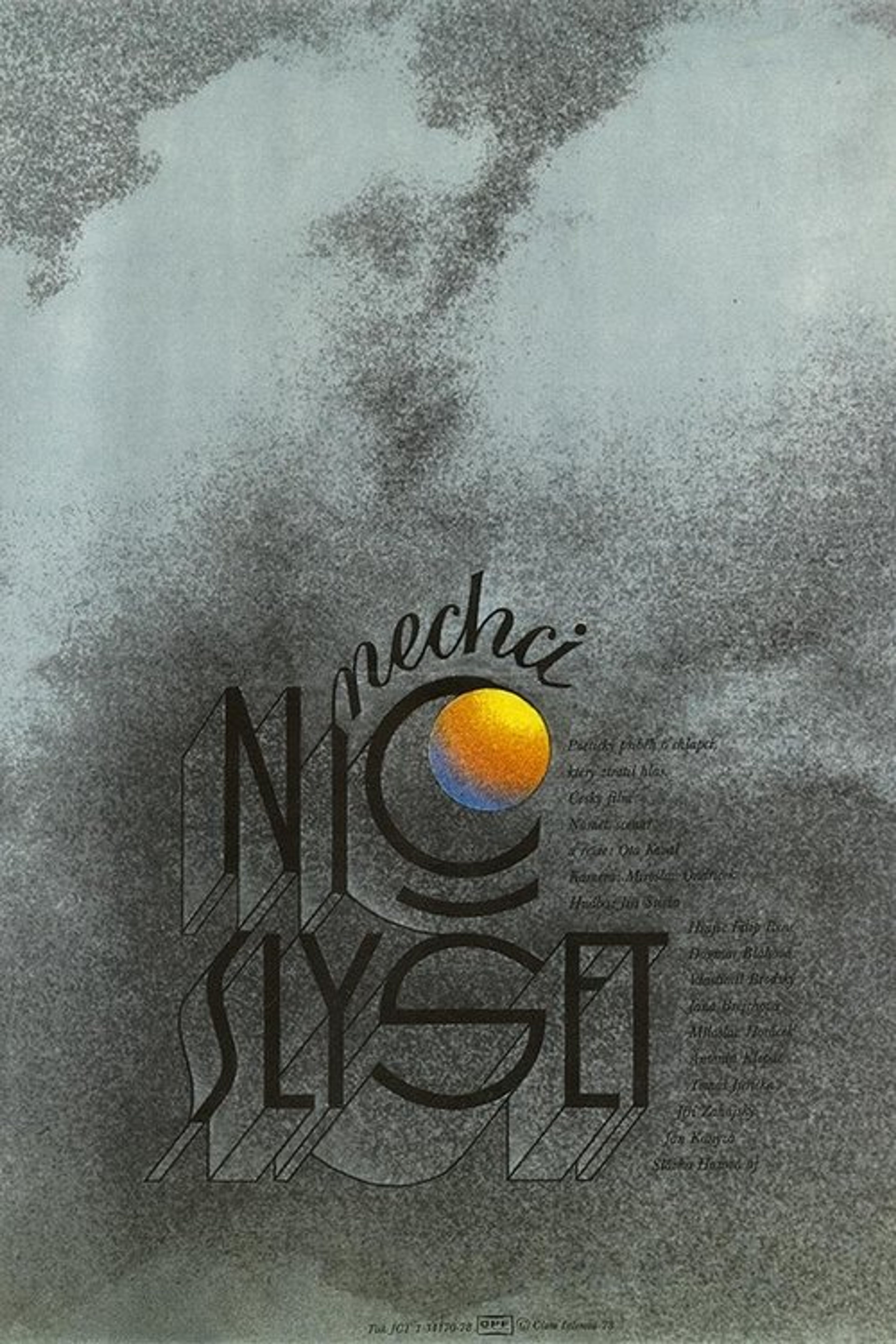 Poster image of Nechci nic slyšet