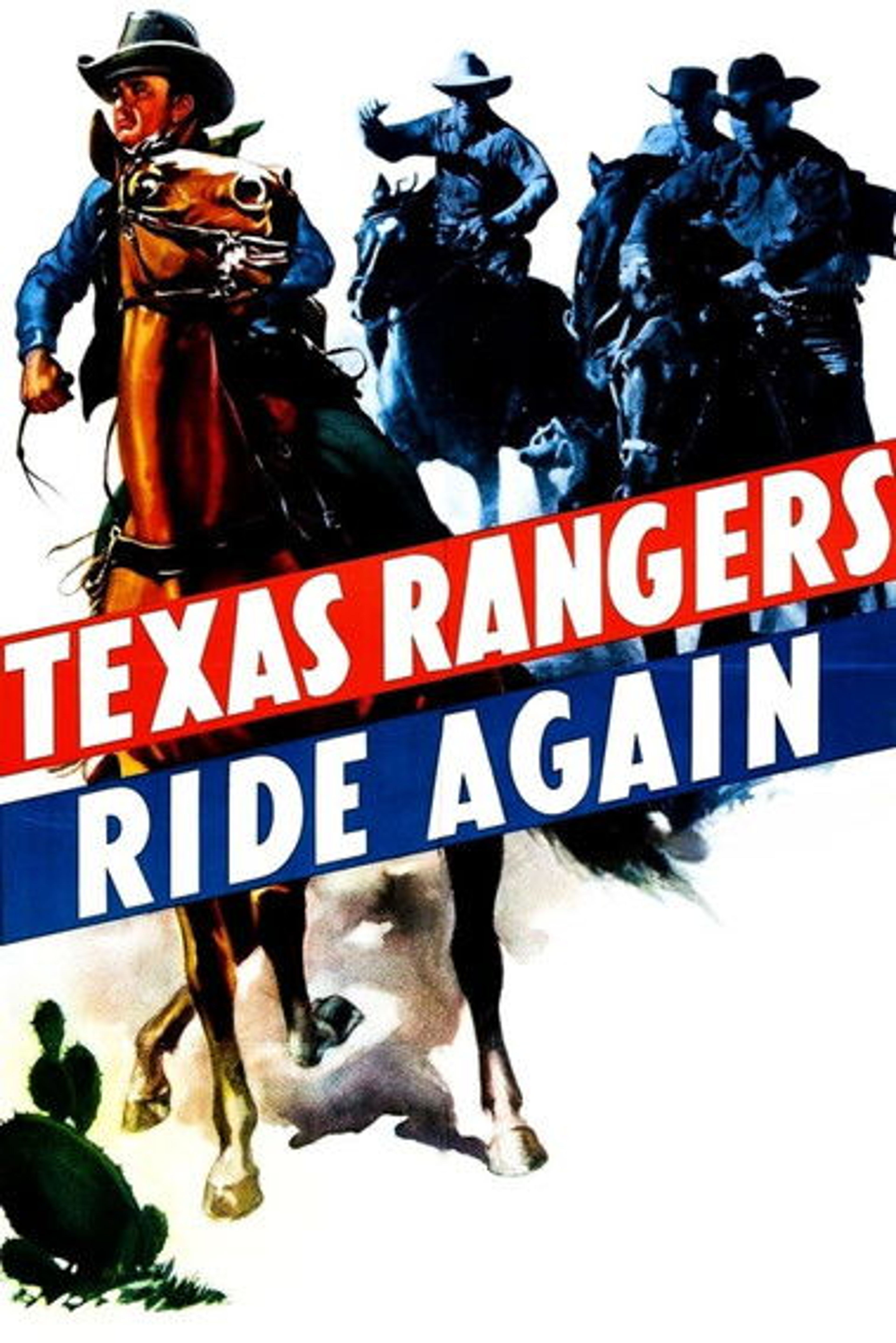 Poster image of The Texas Rangers Ride Again