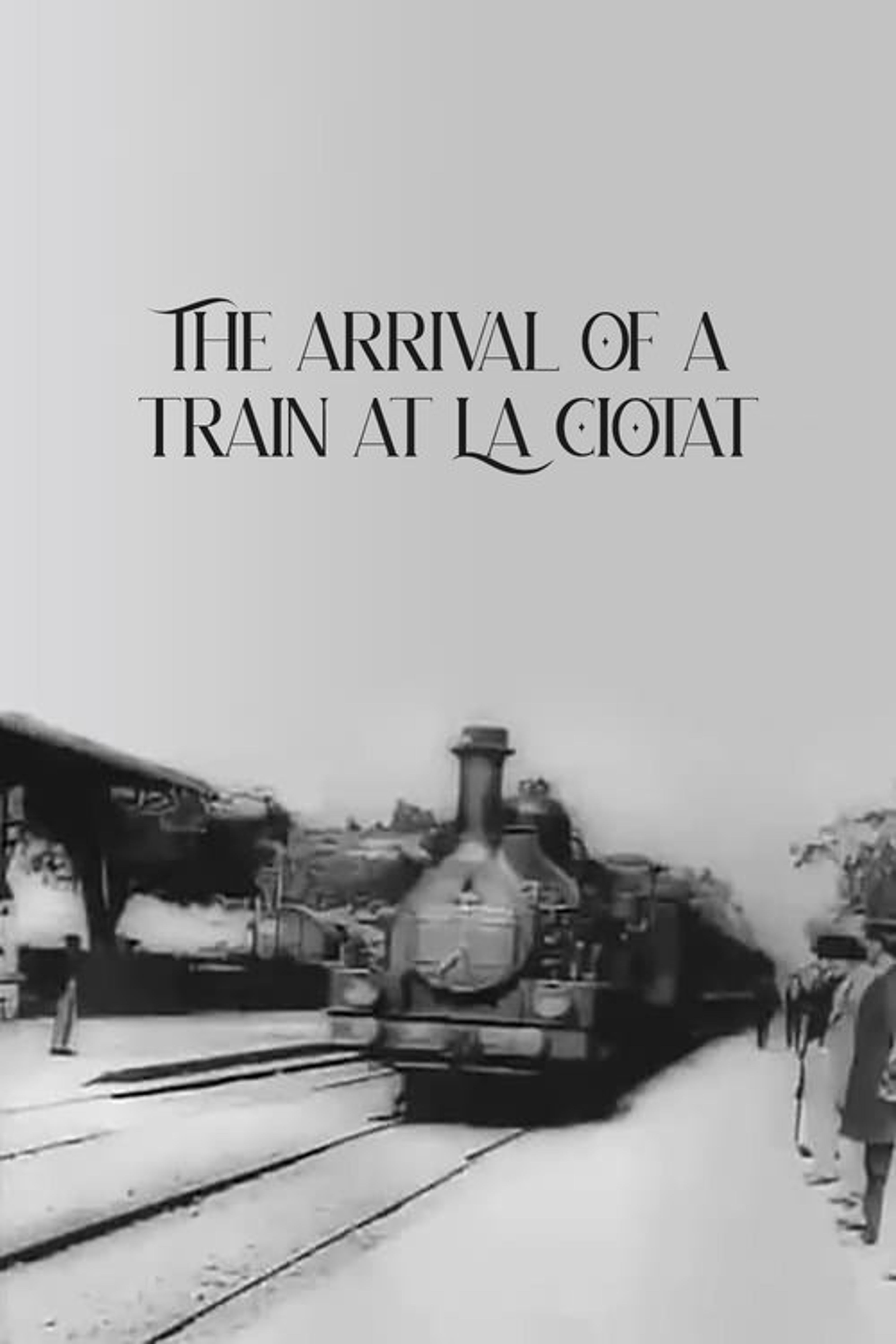 Poster image of The Arrival of a Train at La Ciotat
