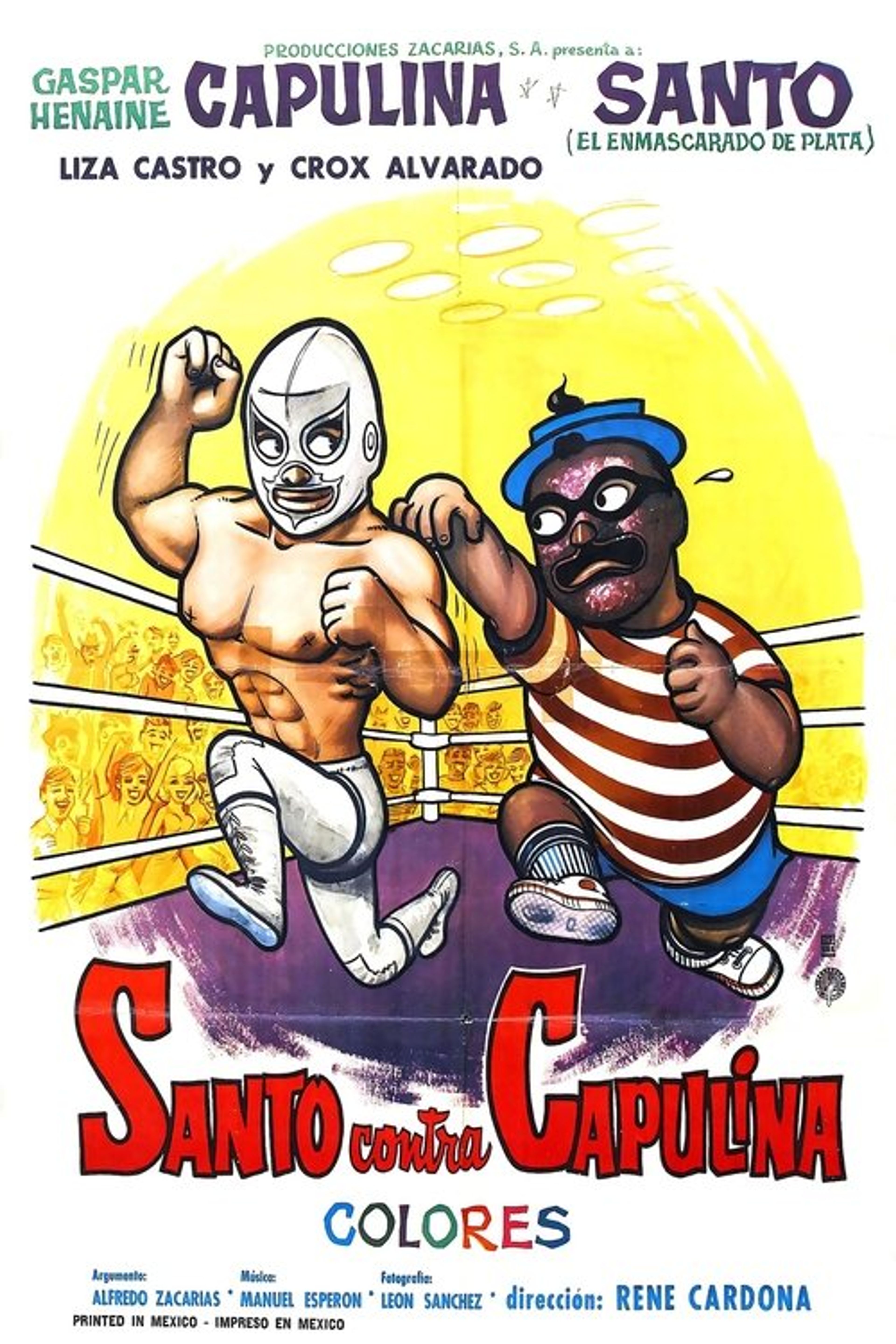 Poster image of Santo vs. Capulina