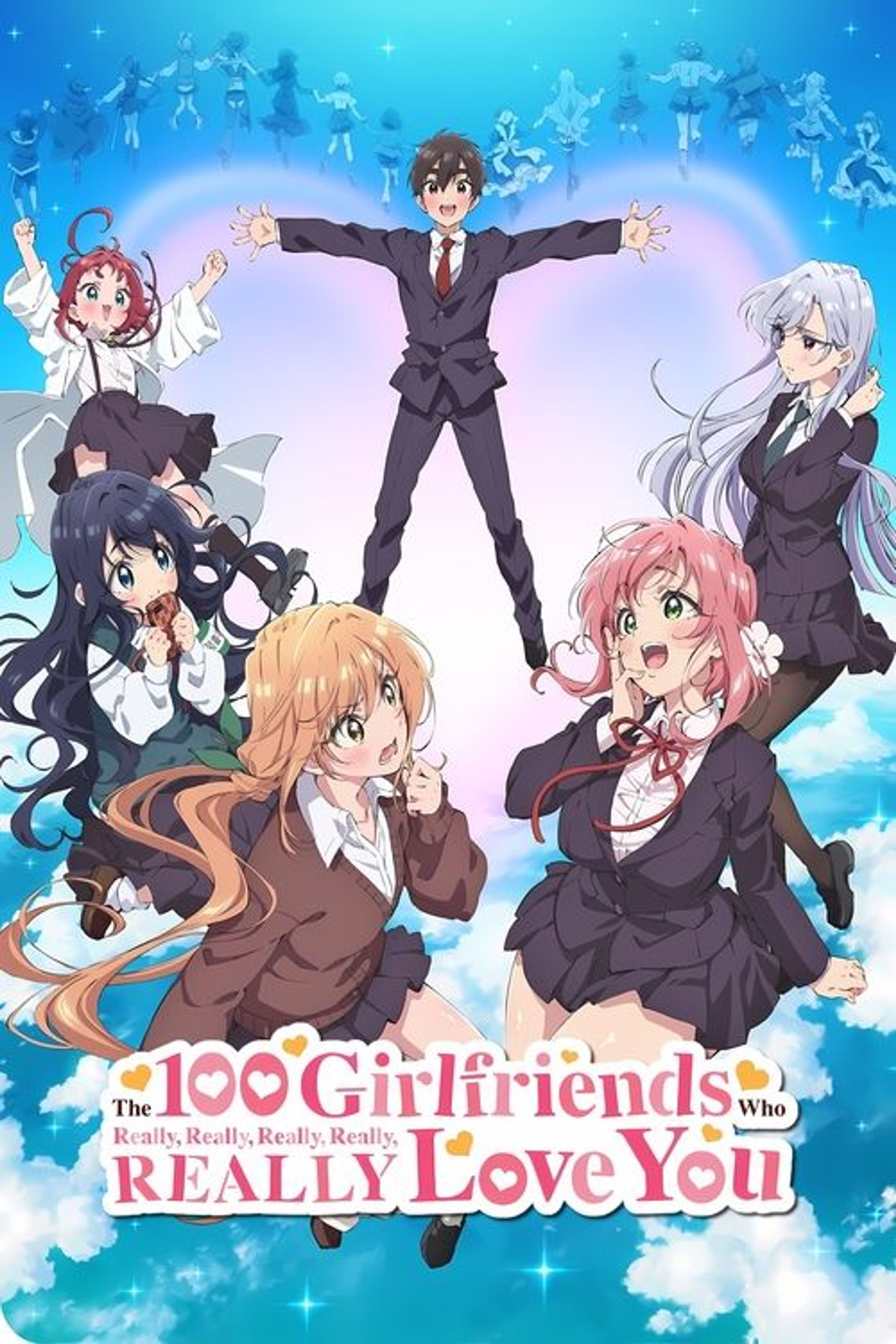 Poster image of The 100 Girlfriends Who Really, Really, Really, Really, REALLY Love You