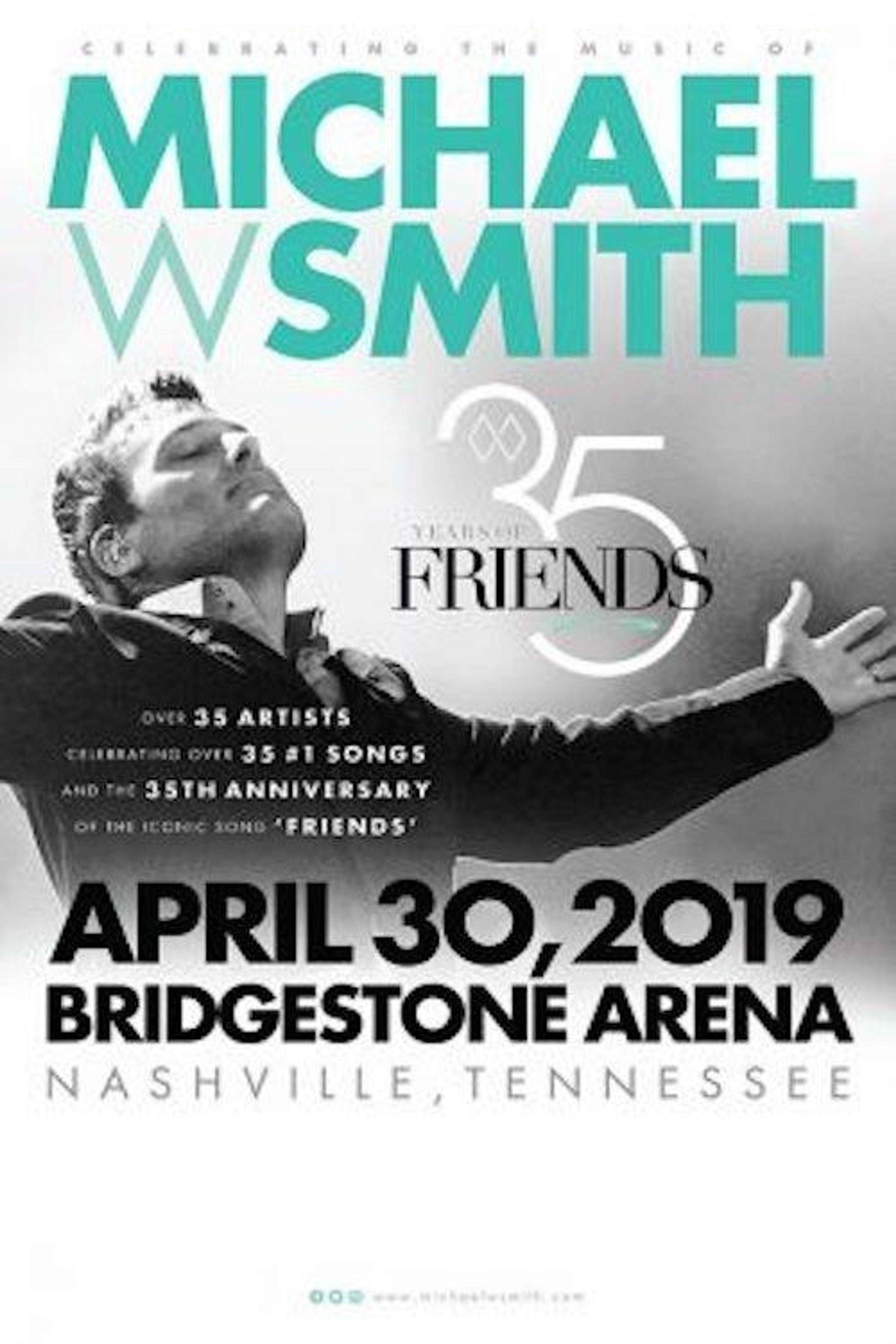 Poster image of 35 Years of Friends: Celebrating the Music of Michael W. Smith
