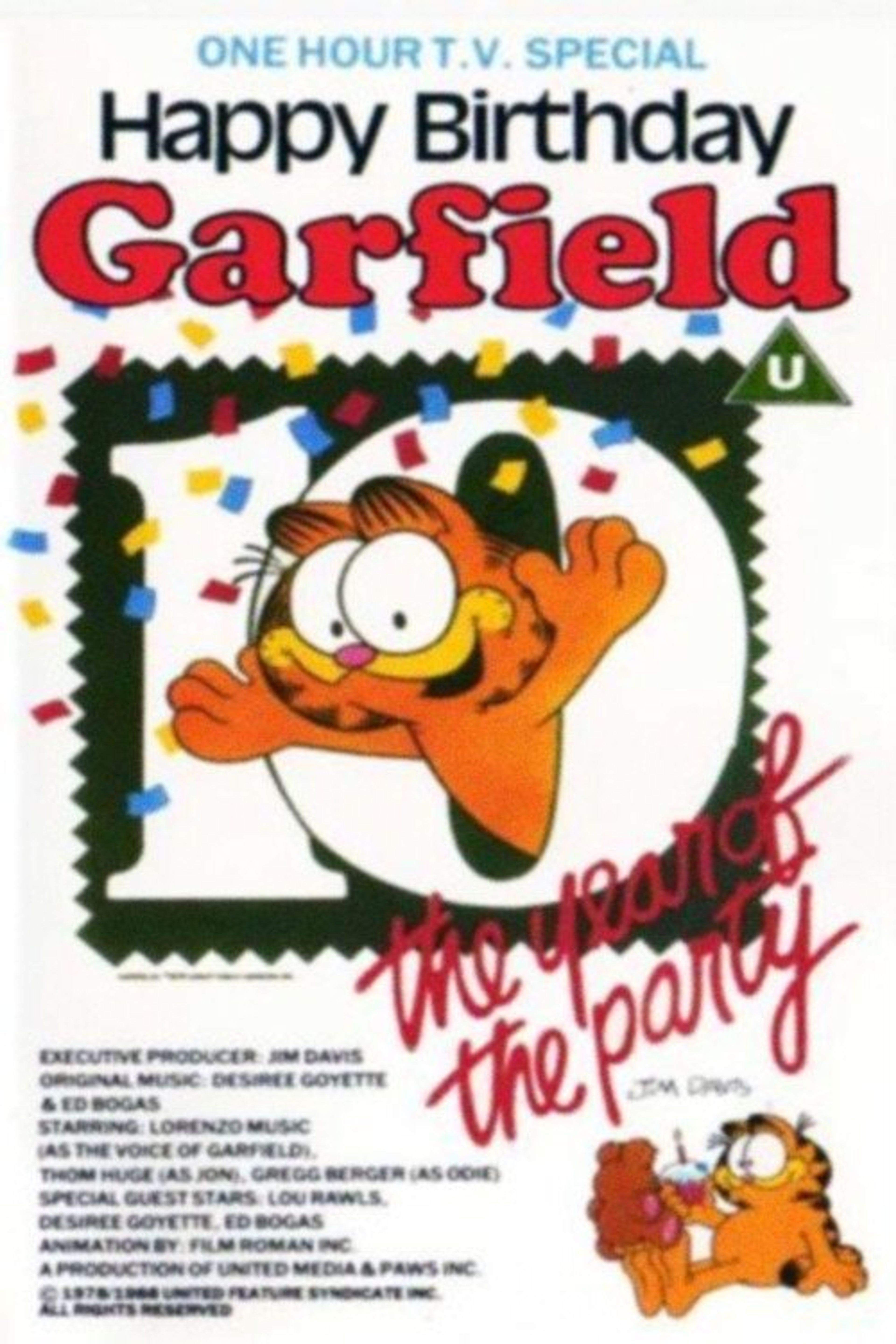 Poster image of Happy Birthday Garfield