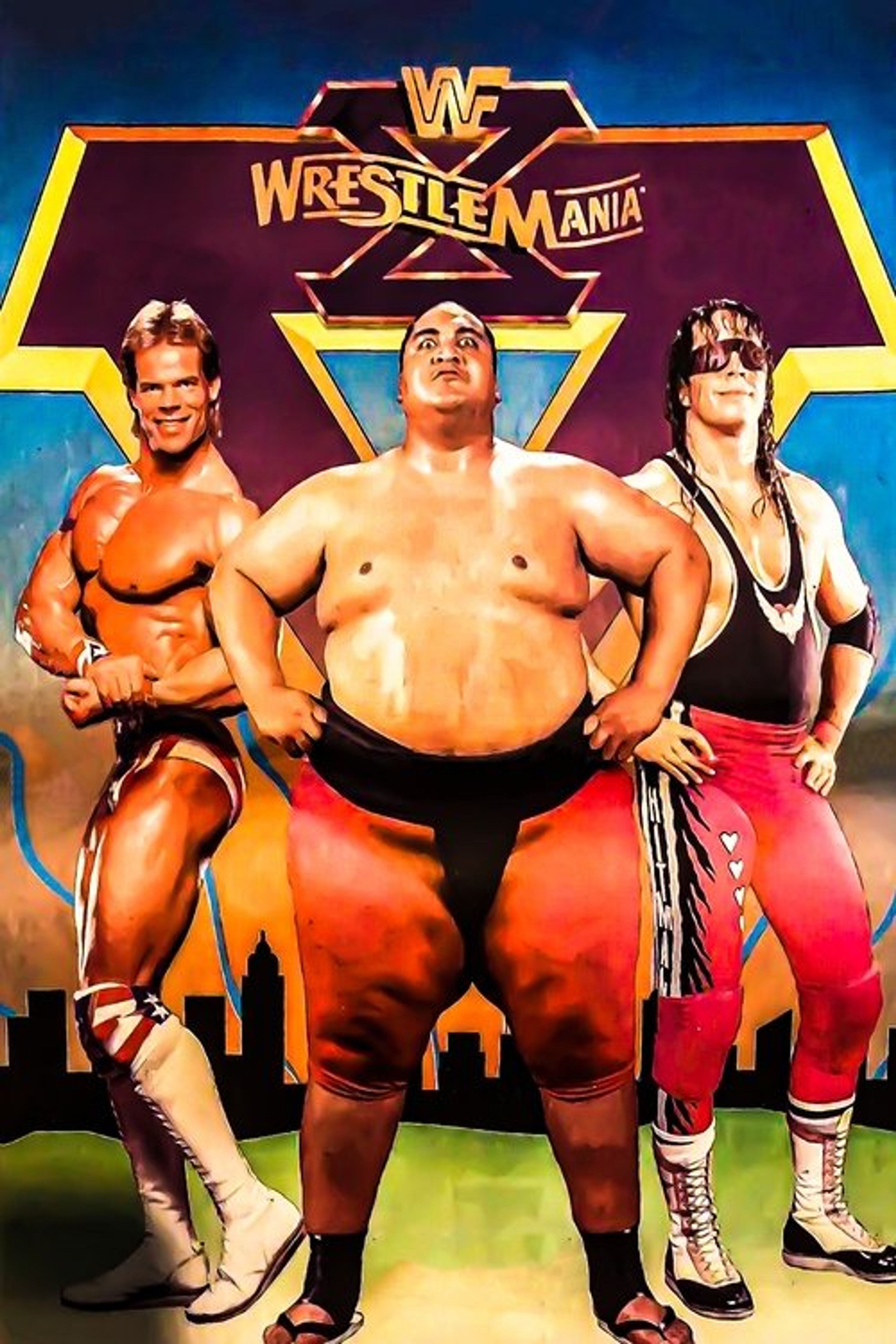 Poster image of WWE WrestleMania X