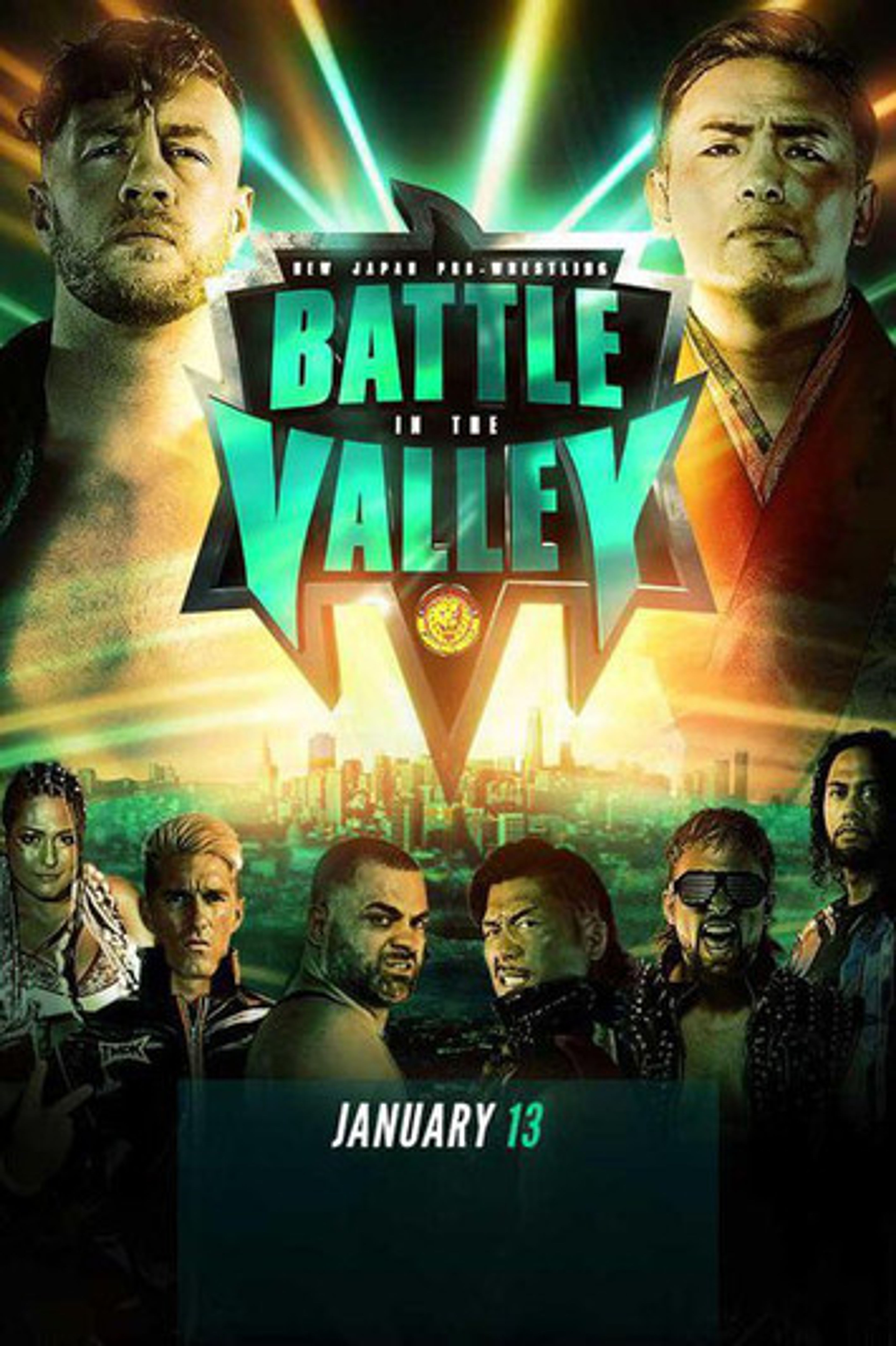 Poster image of NJPW Battle in the Valley 2024