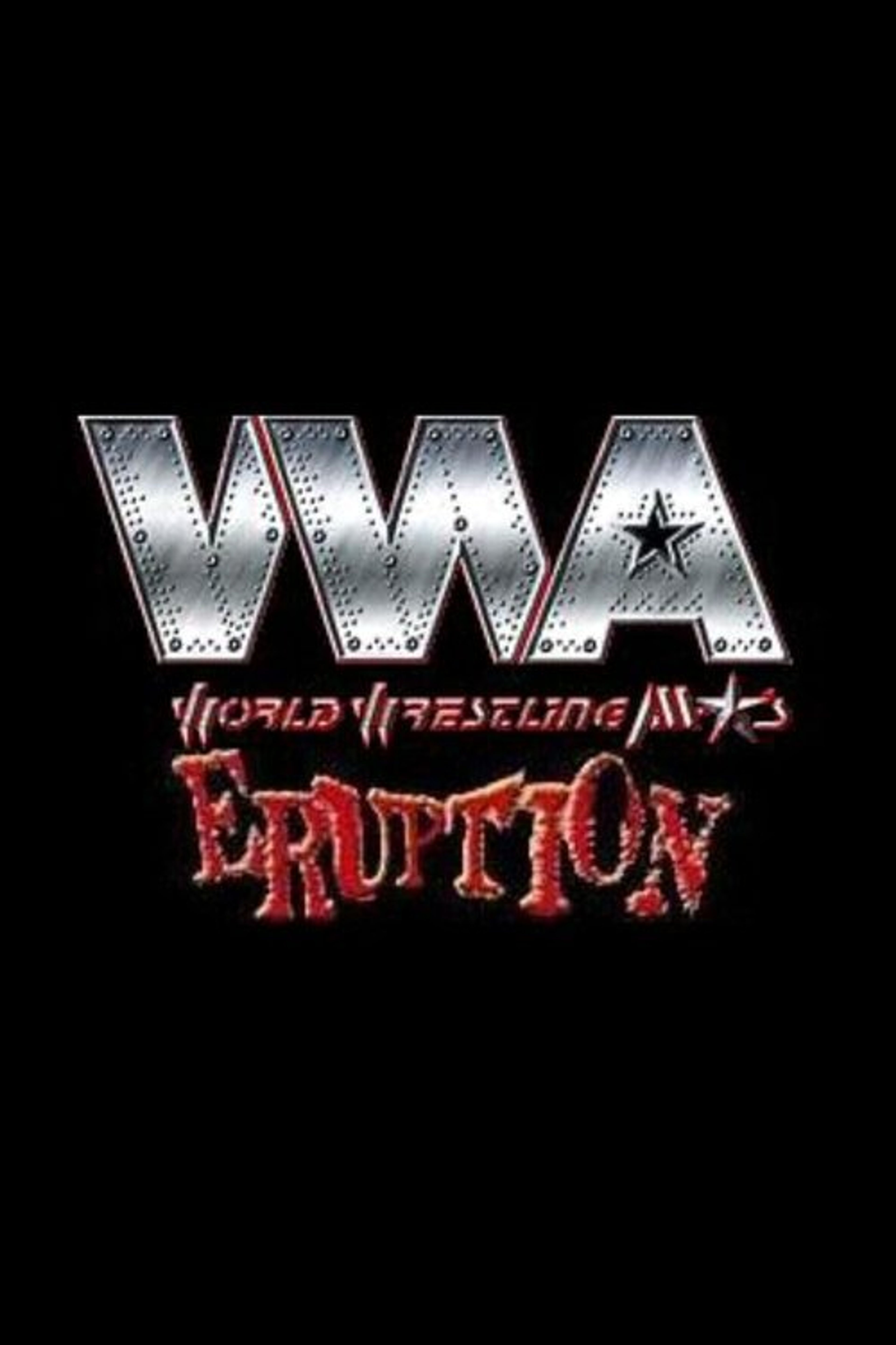 Poster image of WWA The Eruption