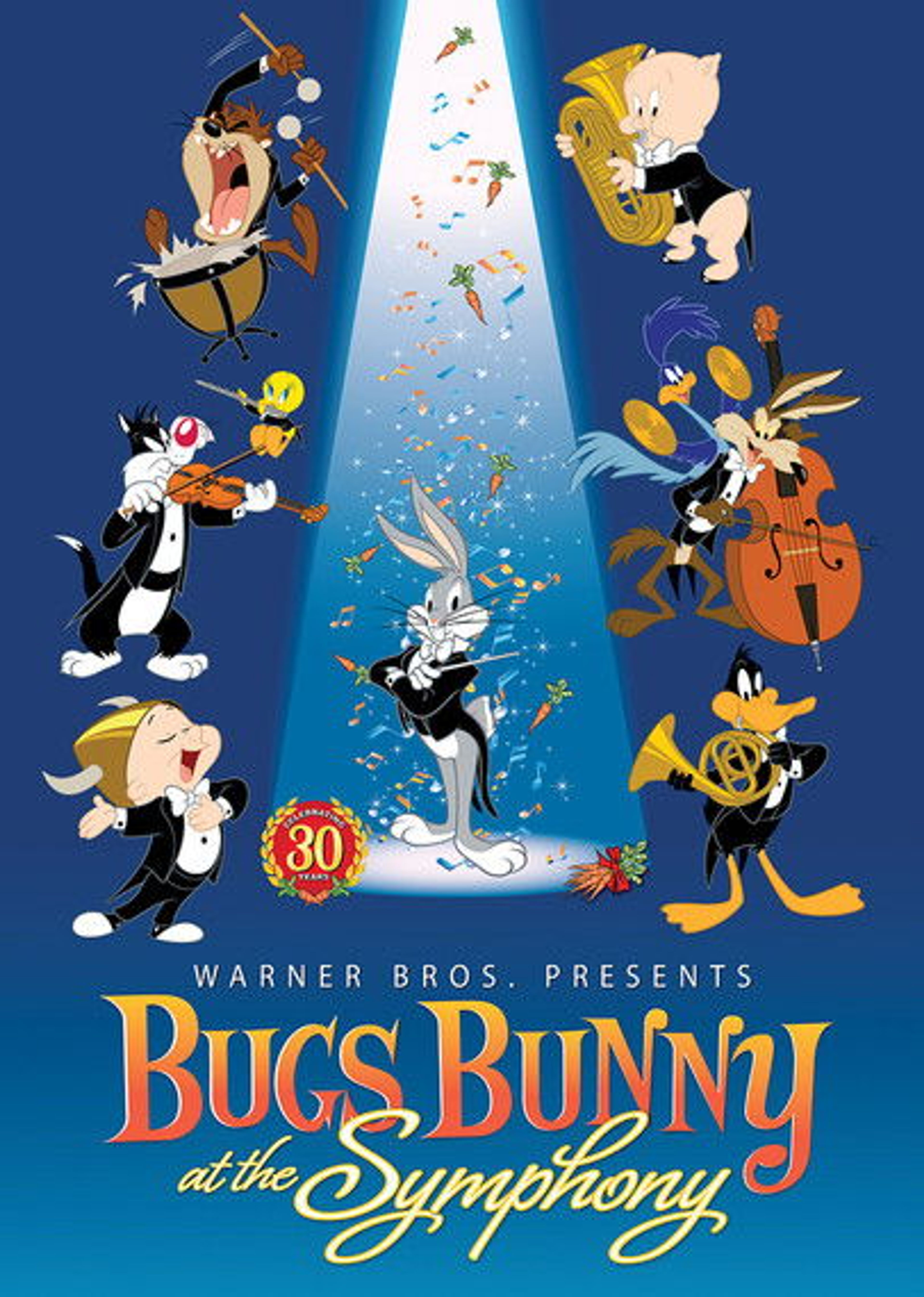 Poster image of Bugs Bunny at the Symphony
