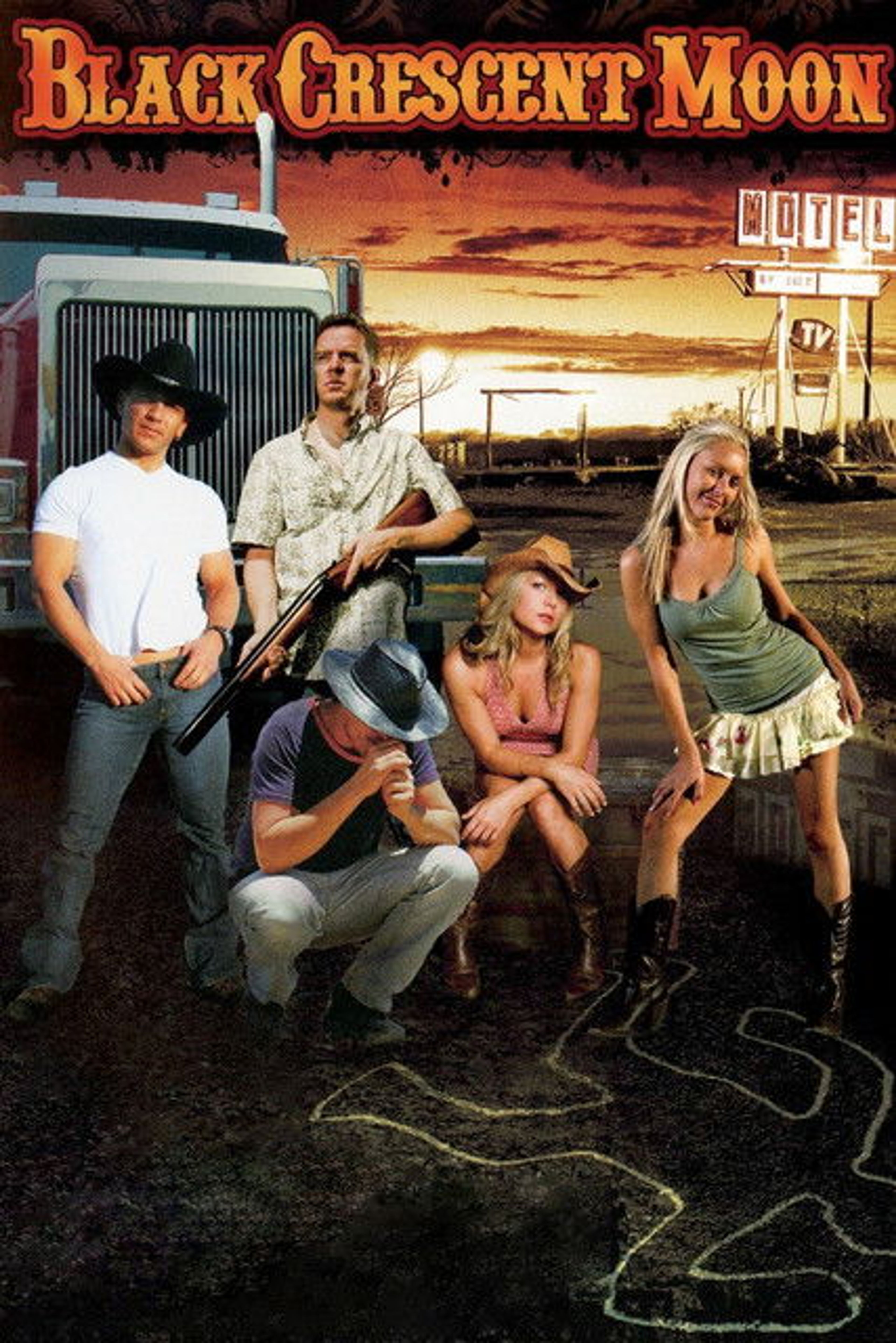 Poster image of Black Crescent Moon