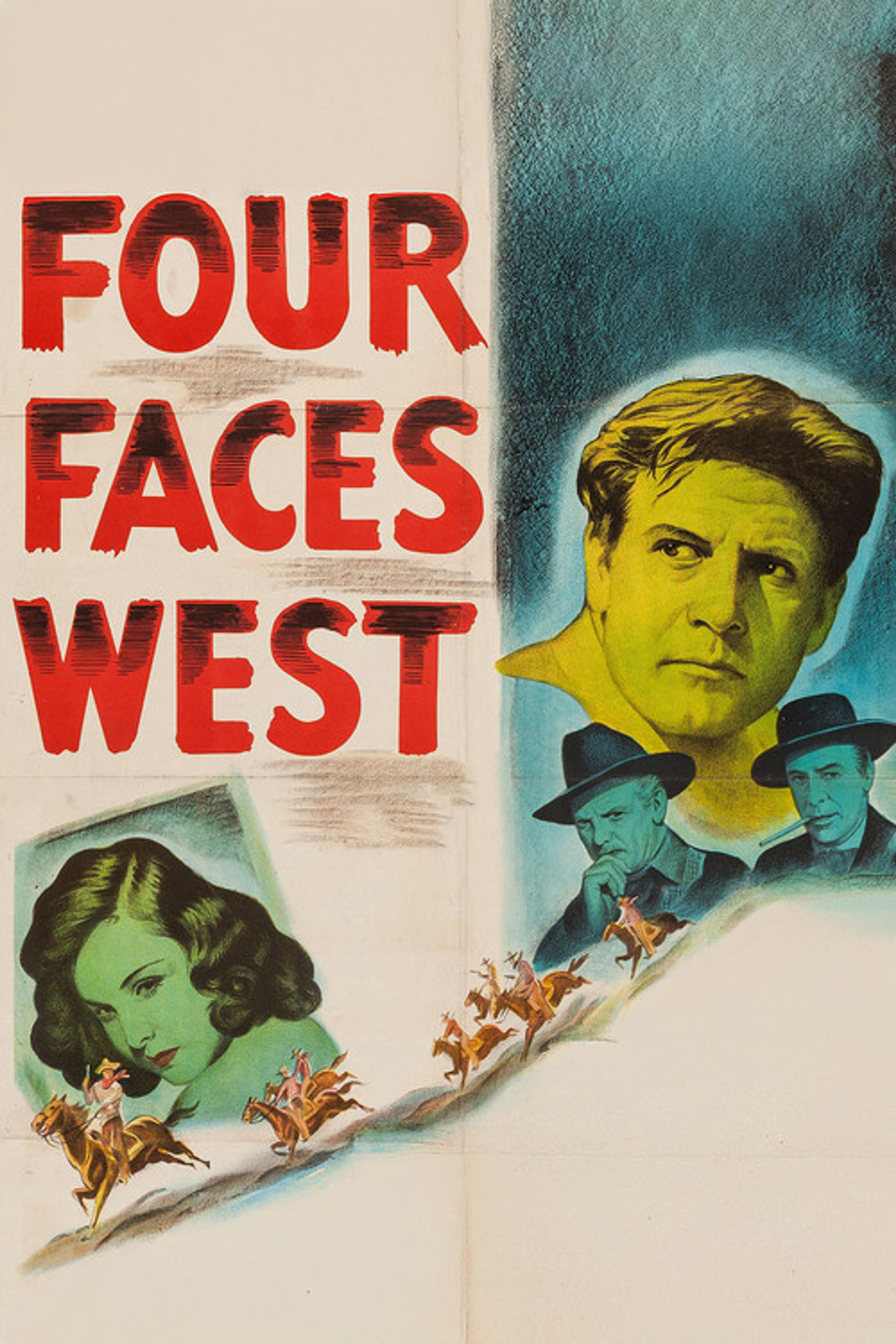 Poster image of Four Faces West