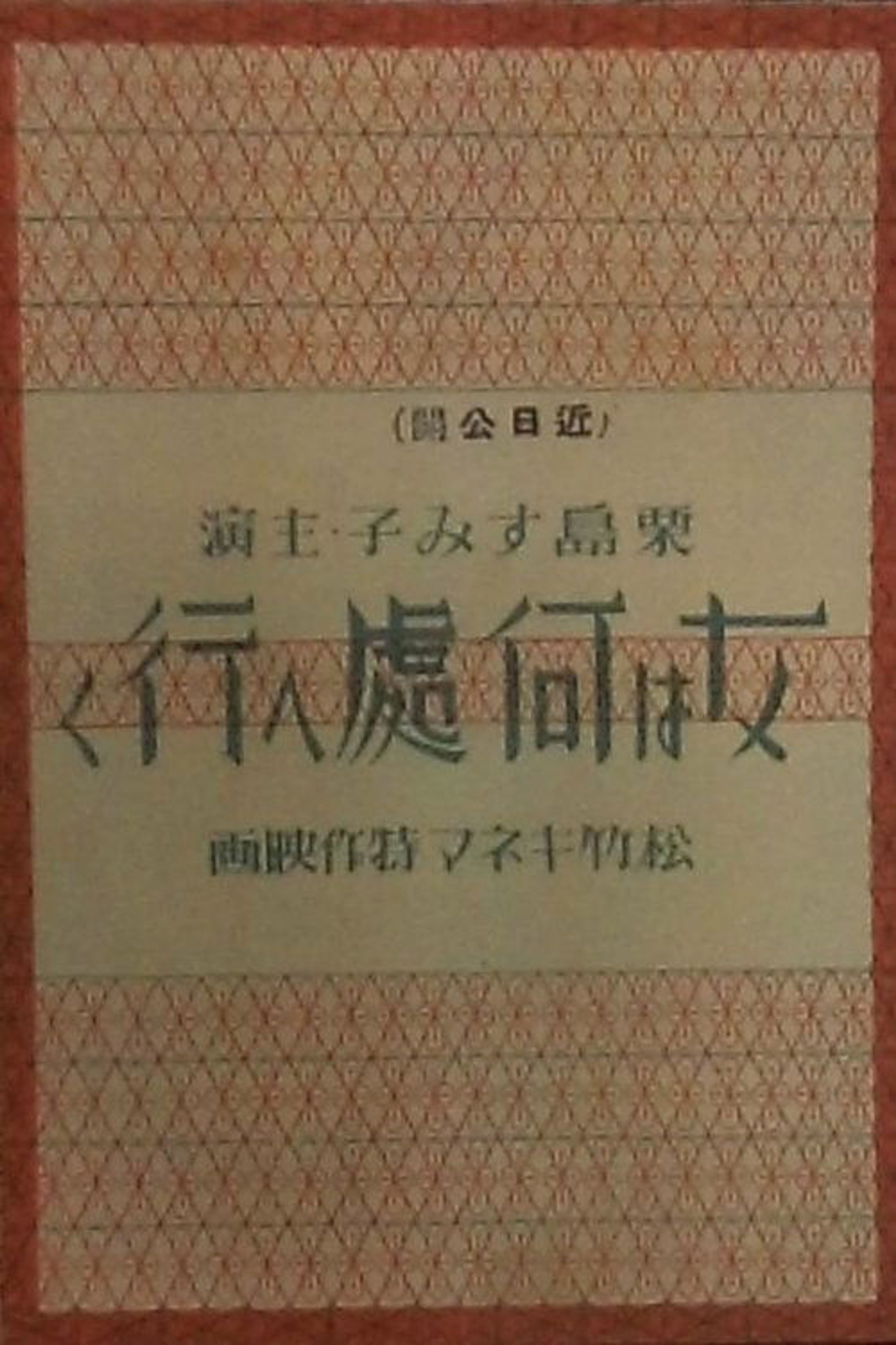 Poster image of Where Do Women Go?