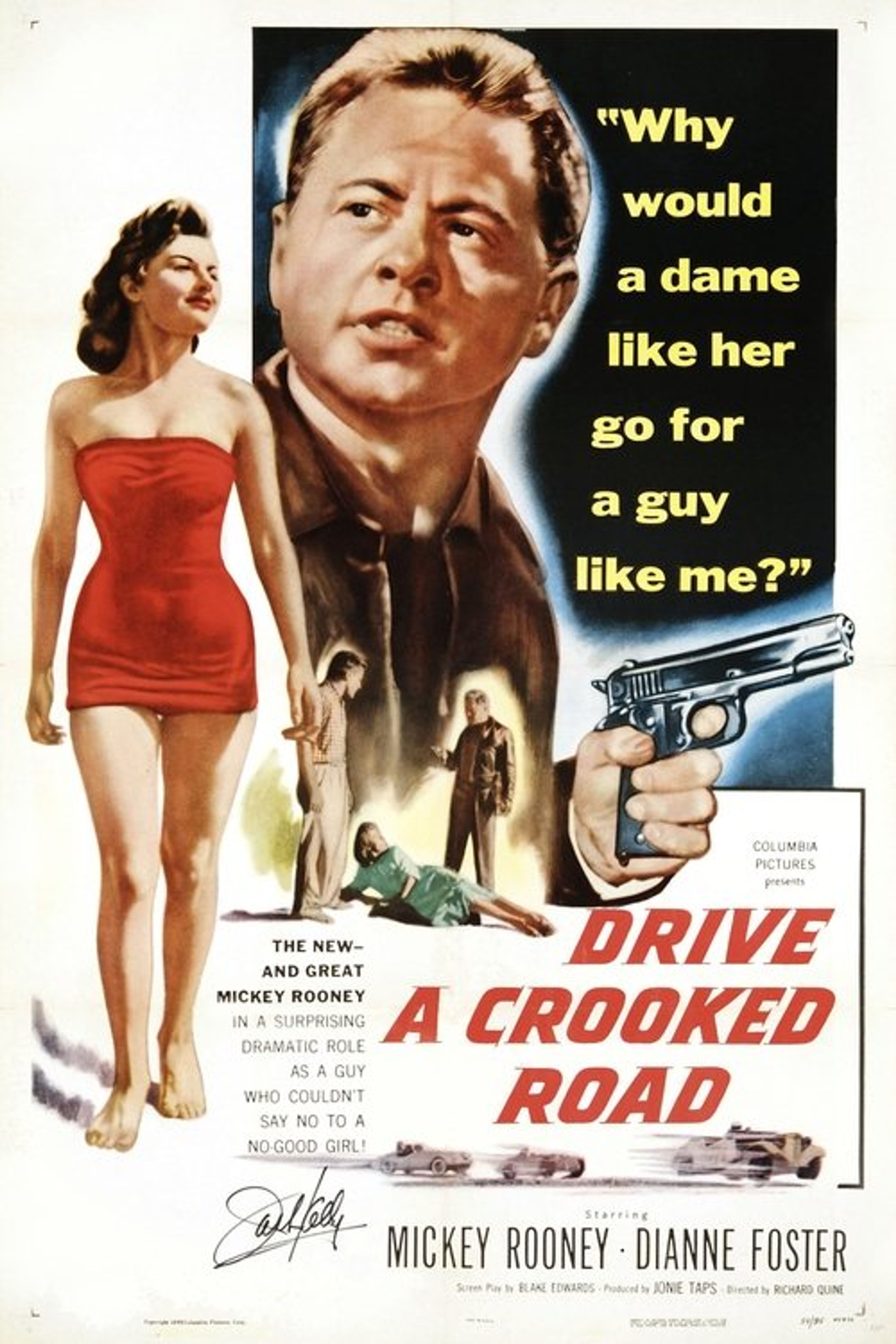 Poster image of Drive a Crooked Road