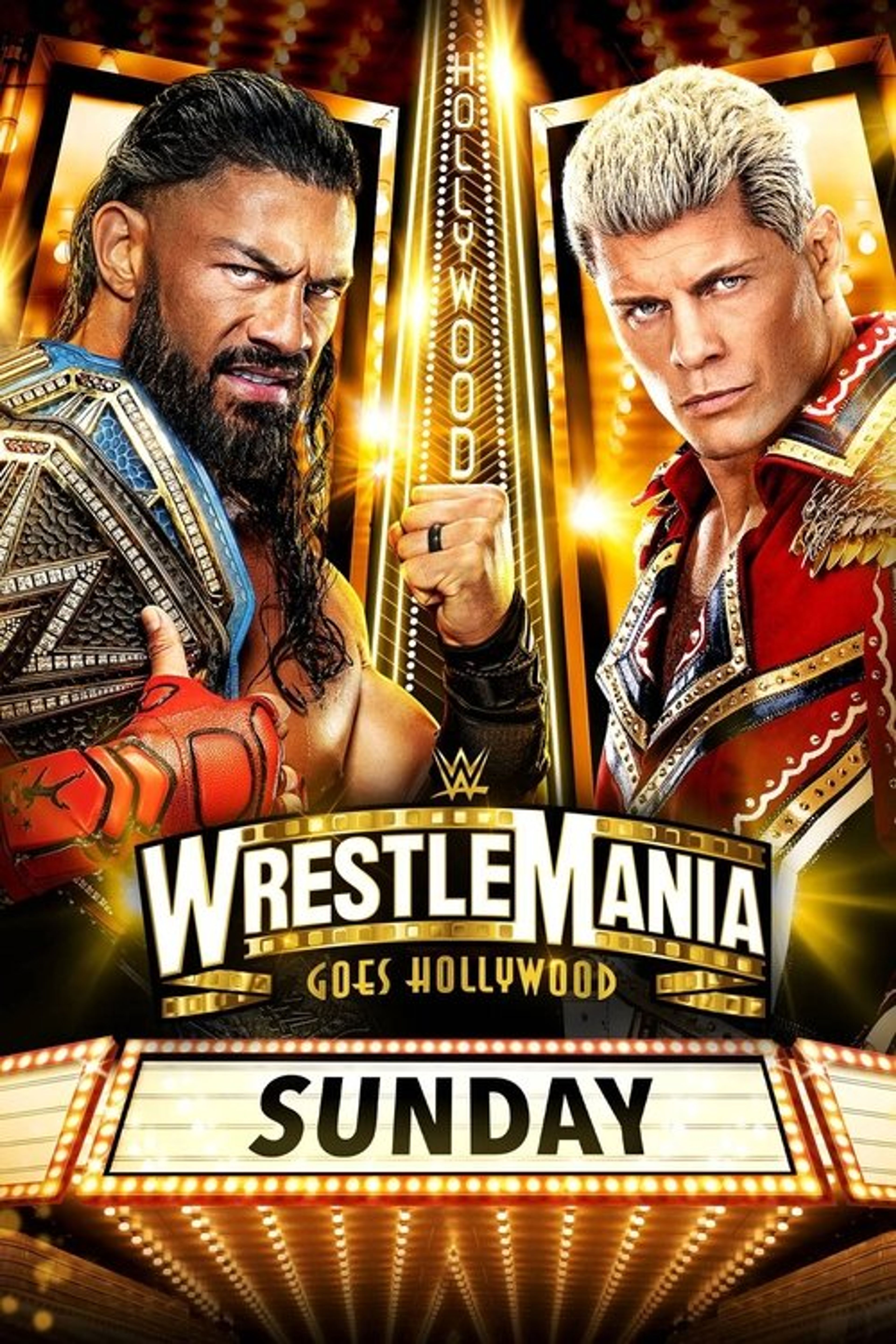 Poster image of WrestleMania 39 Sunday
