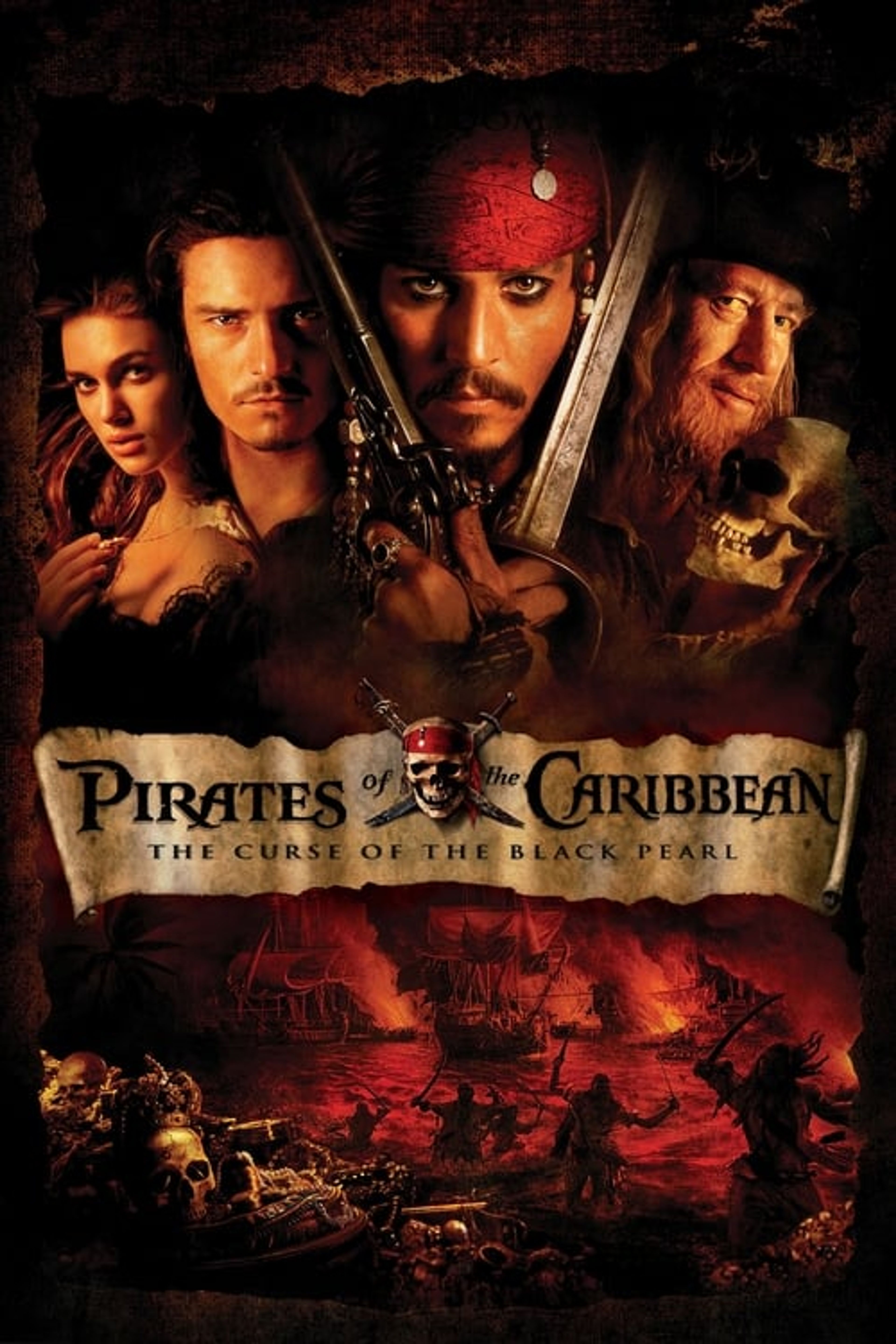 Poster image of Pirates of the Caribbean: The Curse of the Black Pearl