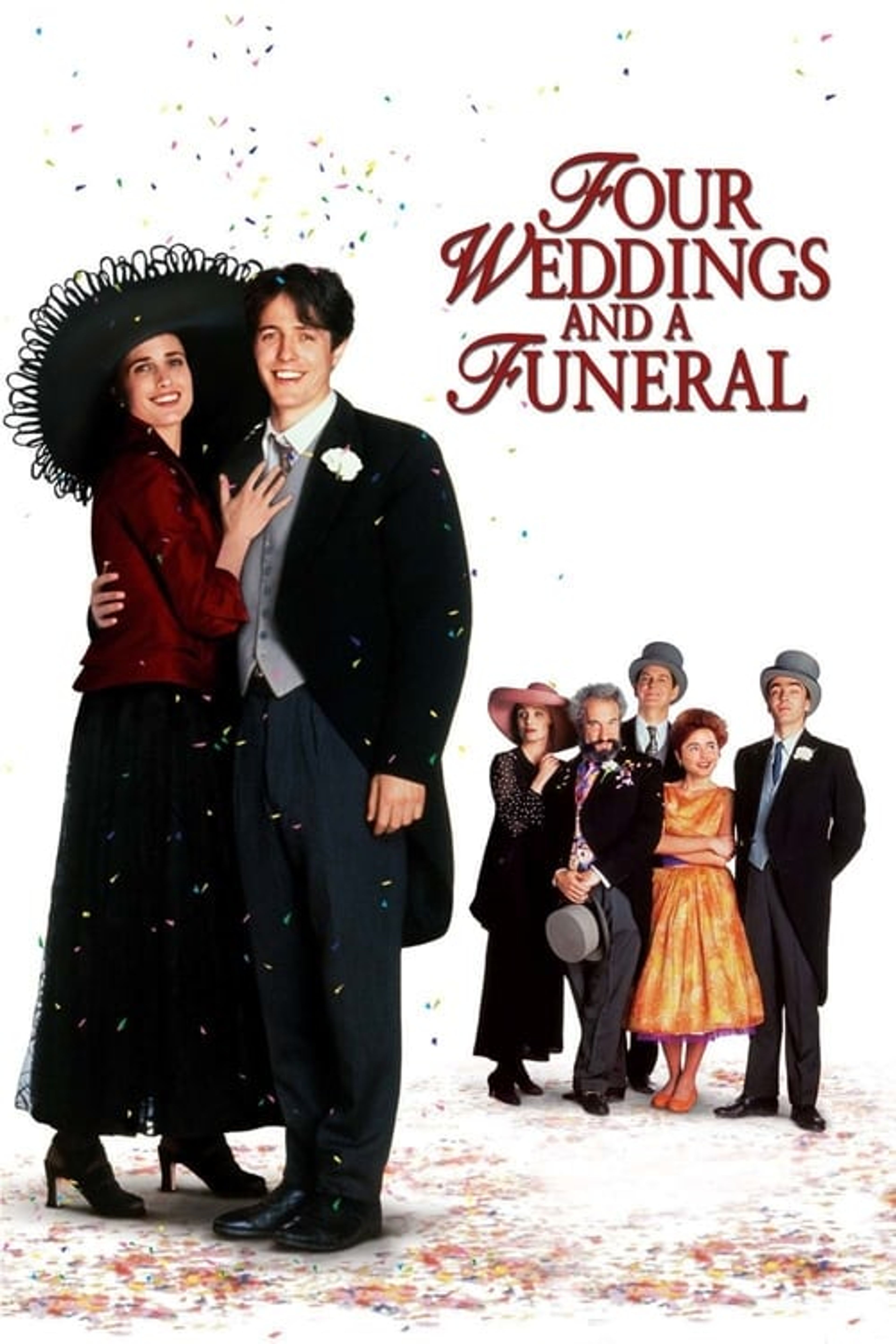 Poster image of Four Weddings and a Funeral